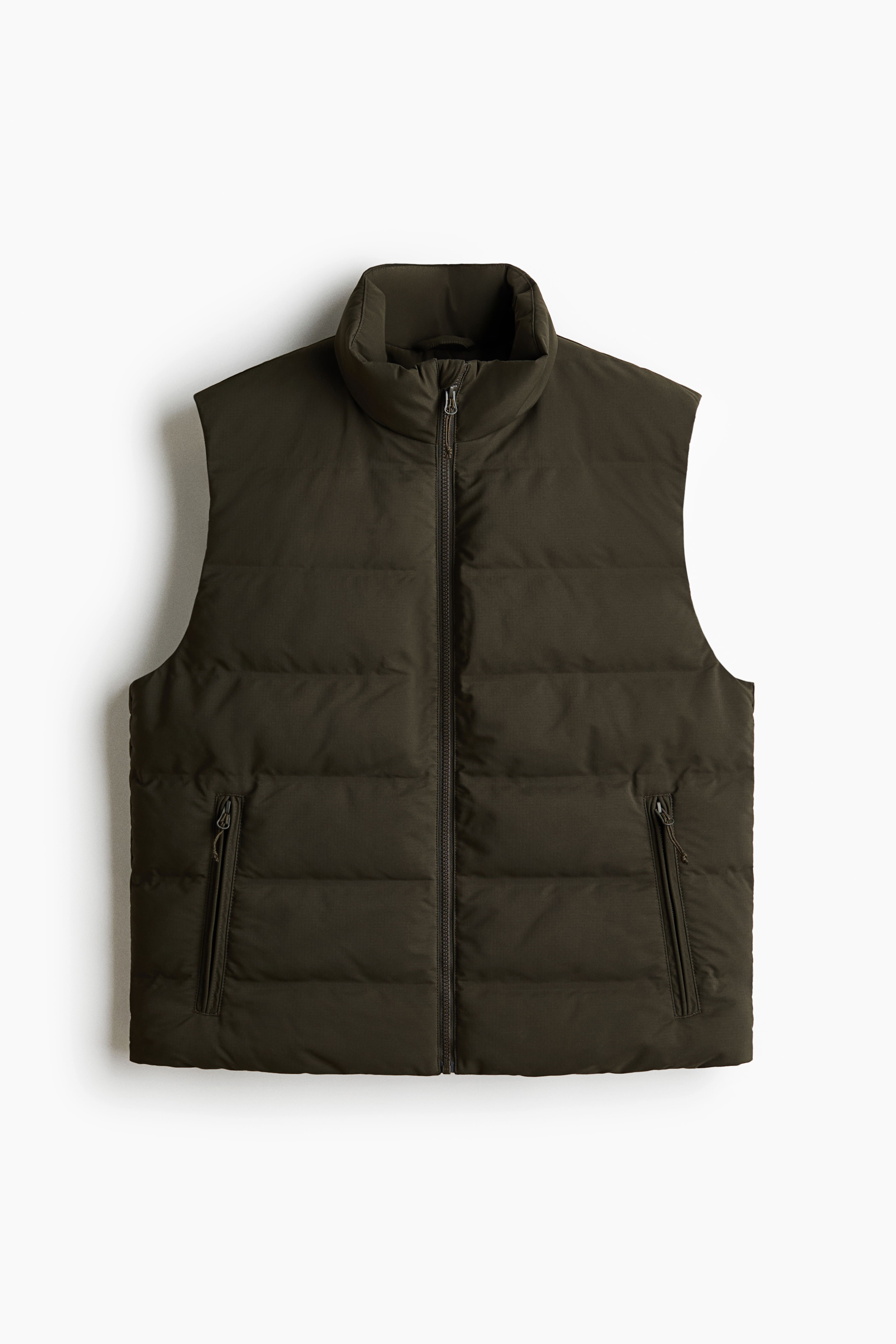 Veste matelassée sans manches coupe-vent hydrofuge