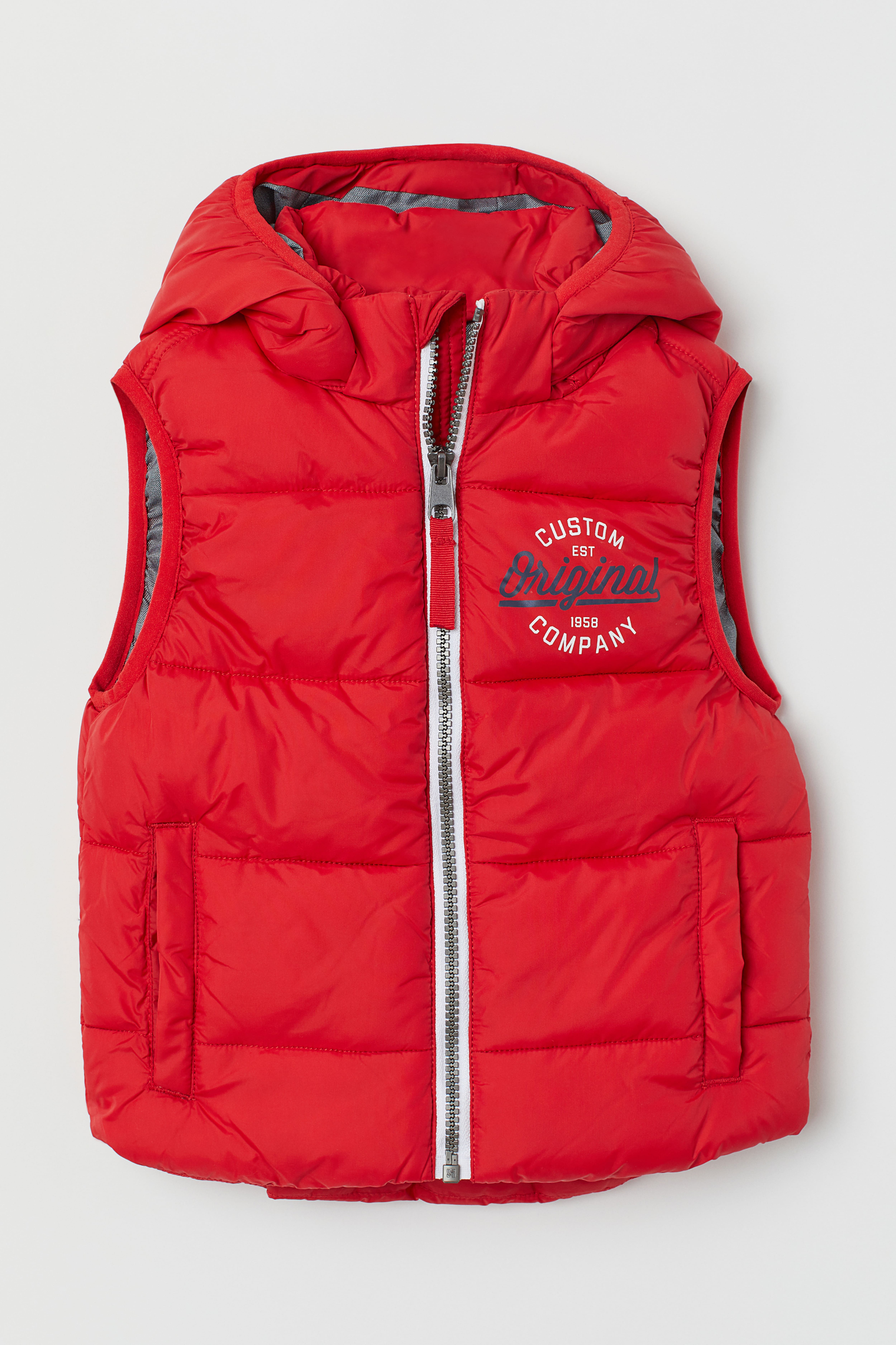 Padded Vest Red Kids H M CA