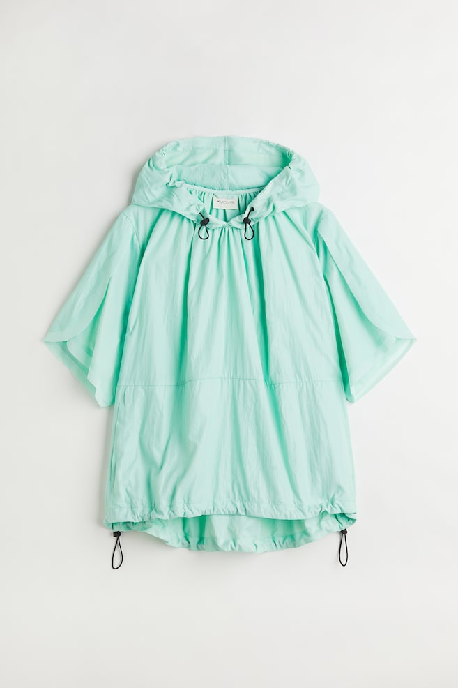 H&M+ Sports popover jacket - Mint green - 1