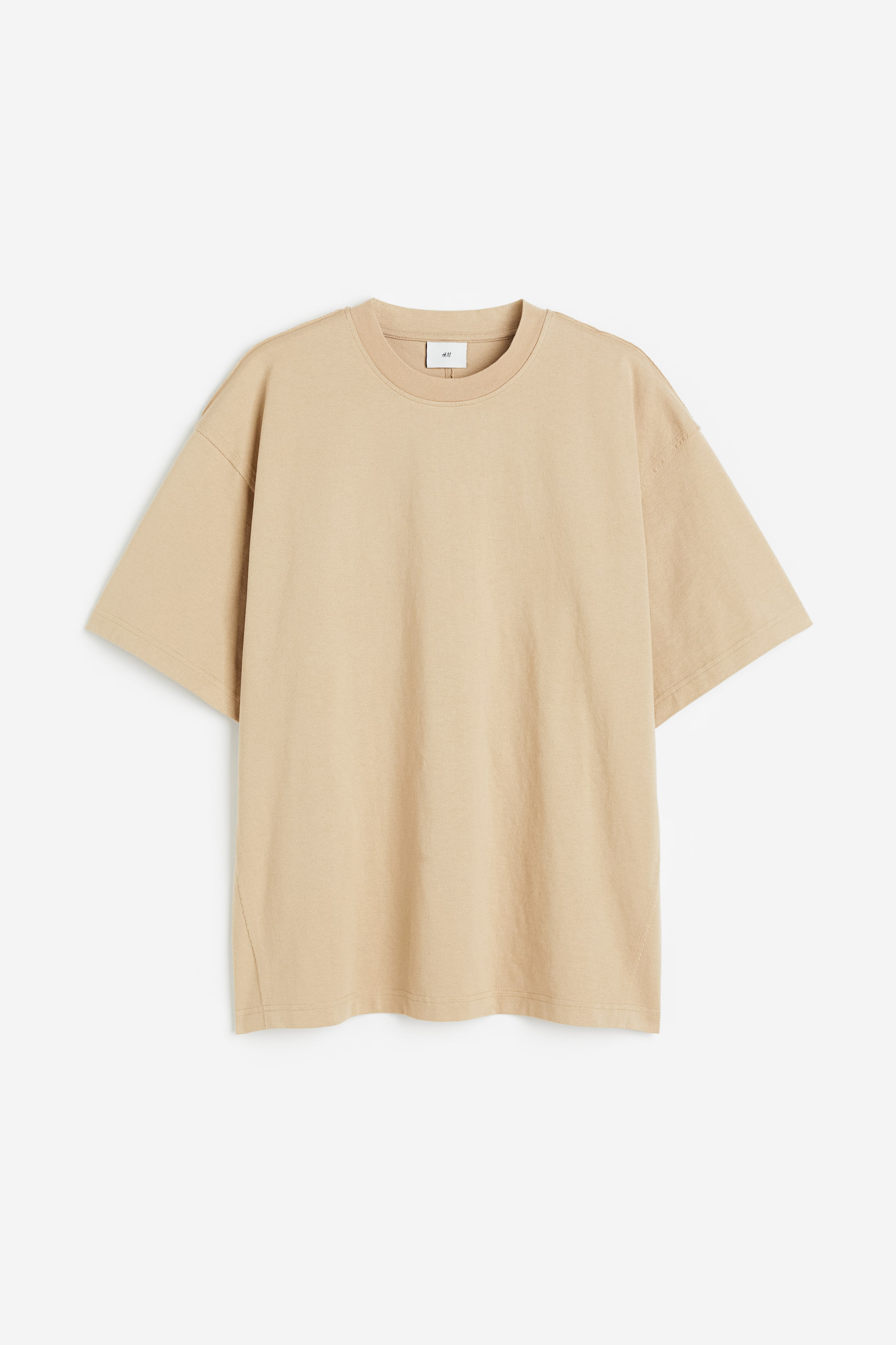 View larger image: Loose Fit T-shirt - Beige - Men | H&M PH 1