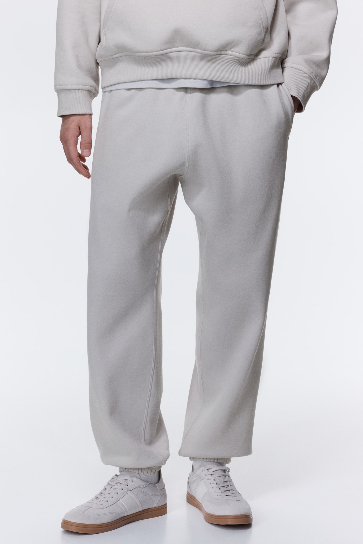 Sweatpants - Relaxed Fit - Lichtgrijs/Zwart/Grijs gemêleerd/Donkerblauw/Grijs/Grijs/Donkerbruin/Bruin - 7