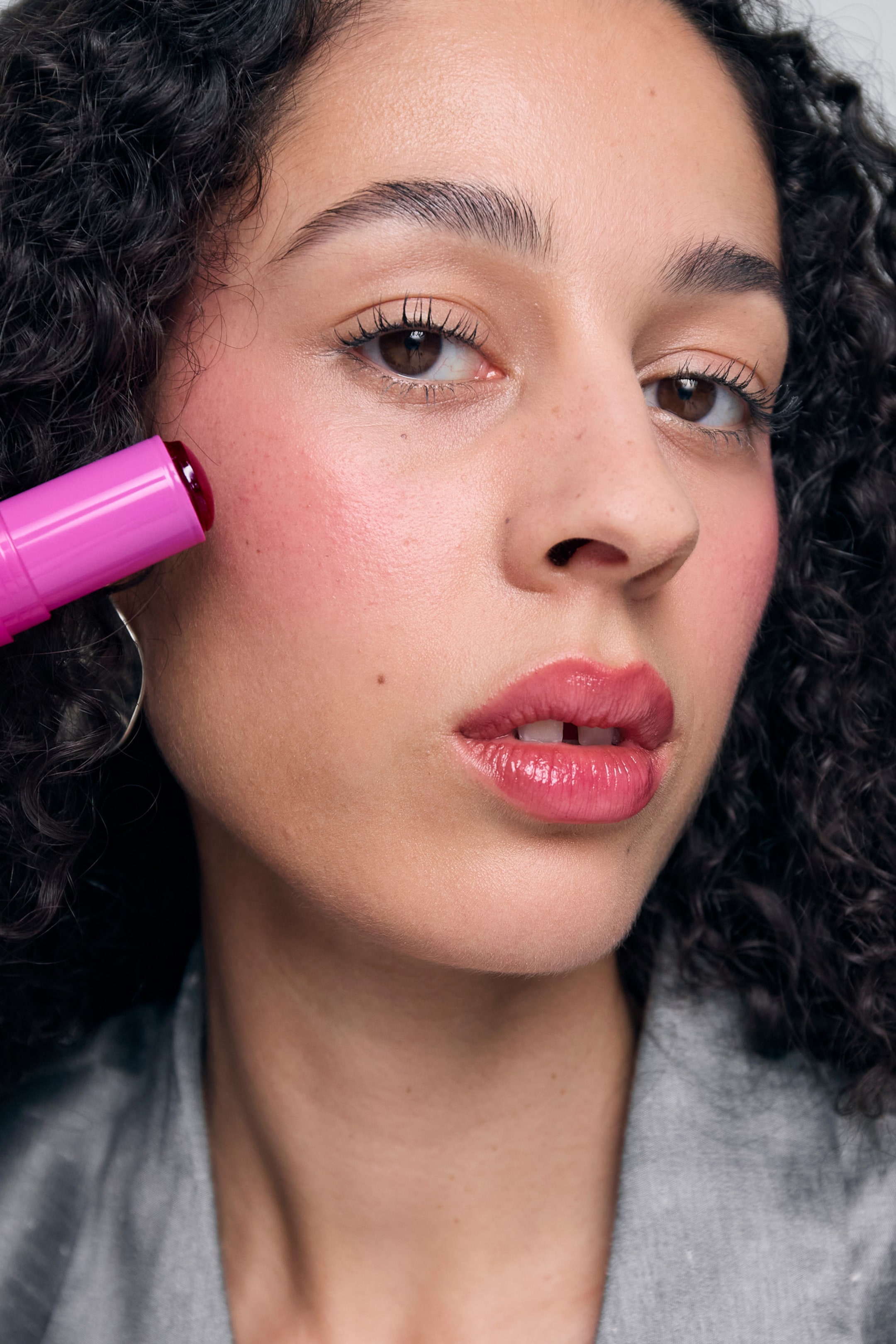 Näytä suurempi kuva: Isadora Lip & Cheek Tint Jelly Coral Rou - Berry Pink - IsaDora - Beauty all | H&M FI 5