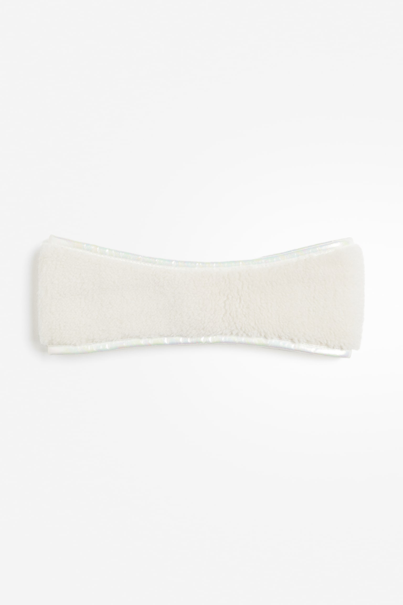 Teddy headband - Cream/Black - 1