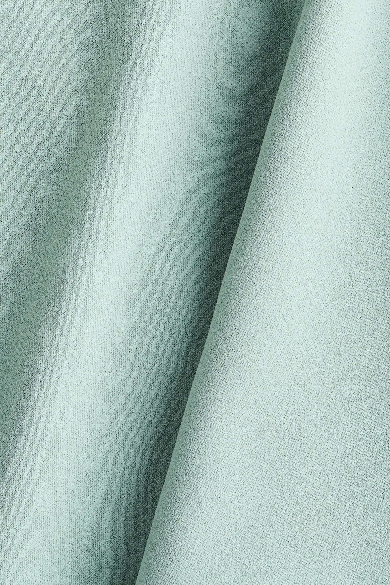 Ponte di Roma peplum top - Dusty turquoise/White - 3