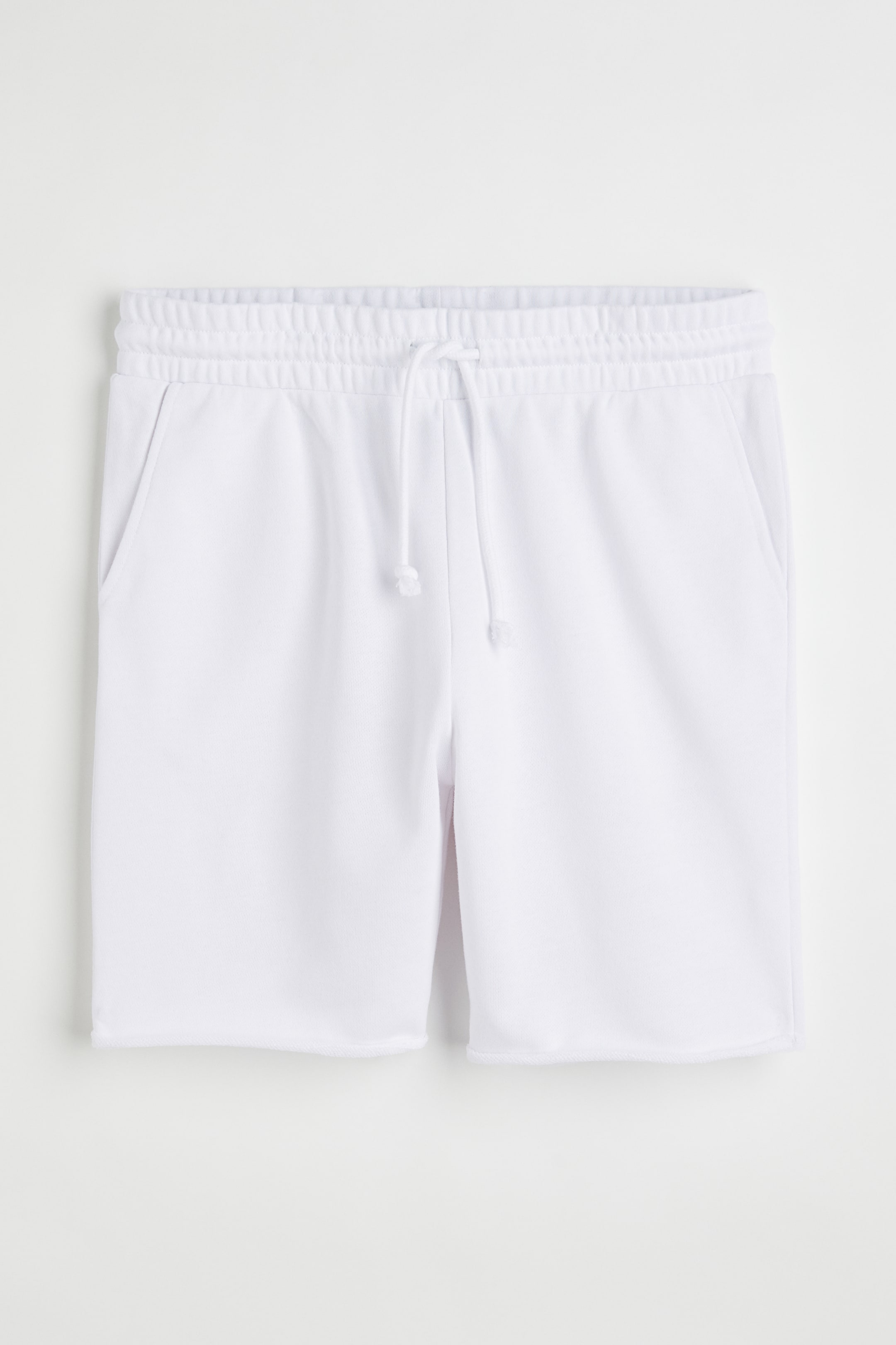View larger image: Regular Fit Sweatshorts - White - Men | H&M US 1
