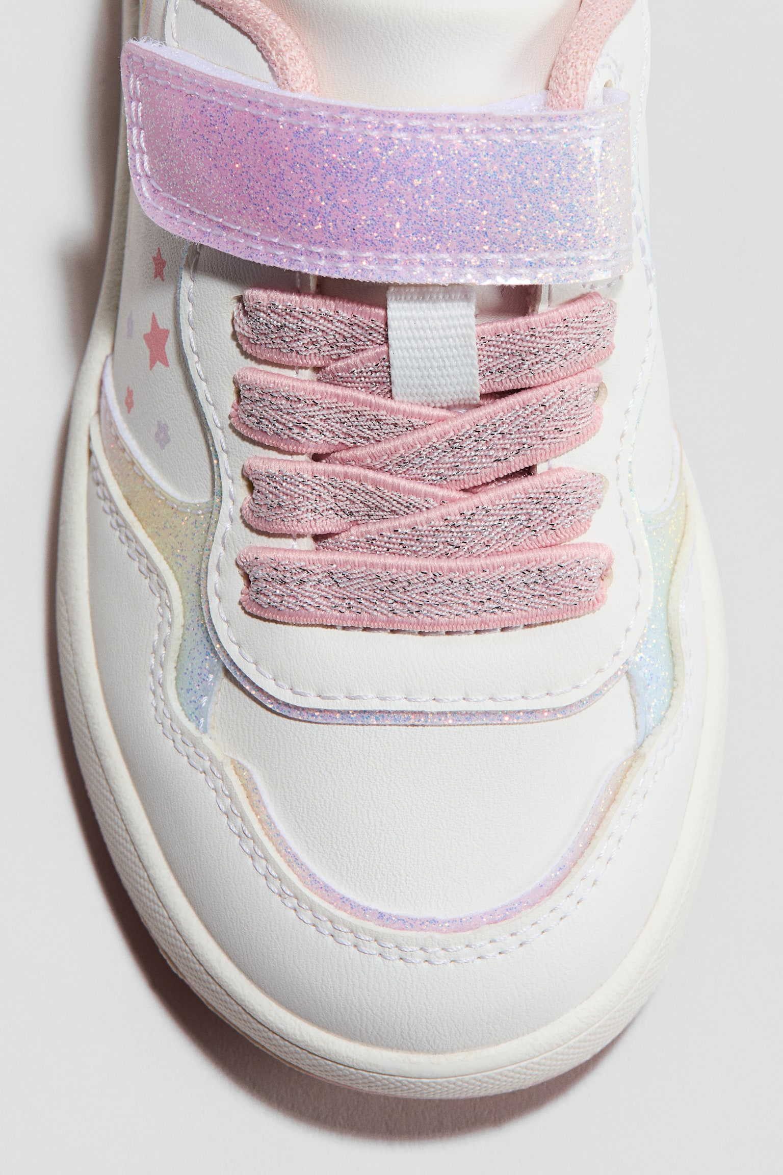 סניקרס - קרם/חד קרן/ורוד/תכלת - 2