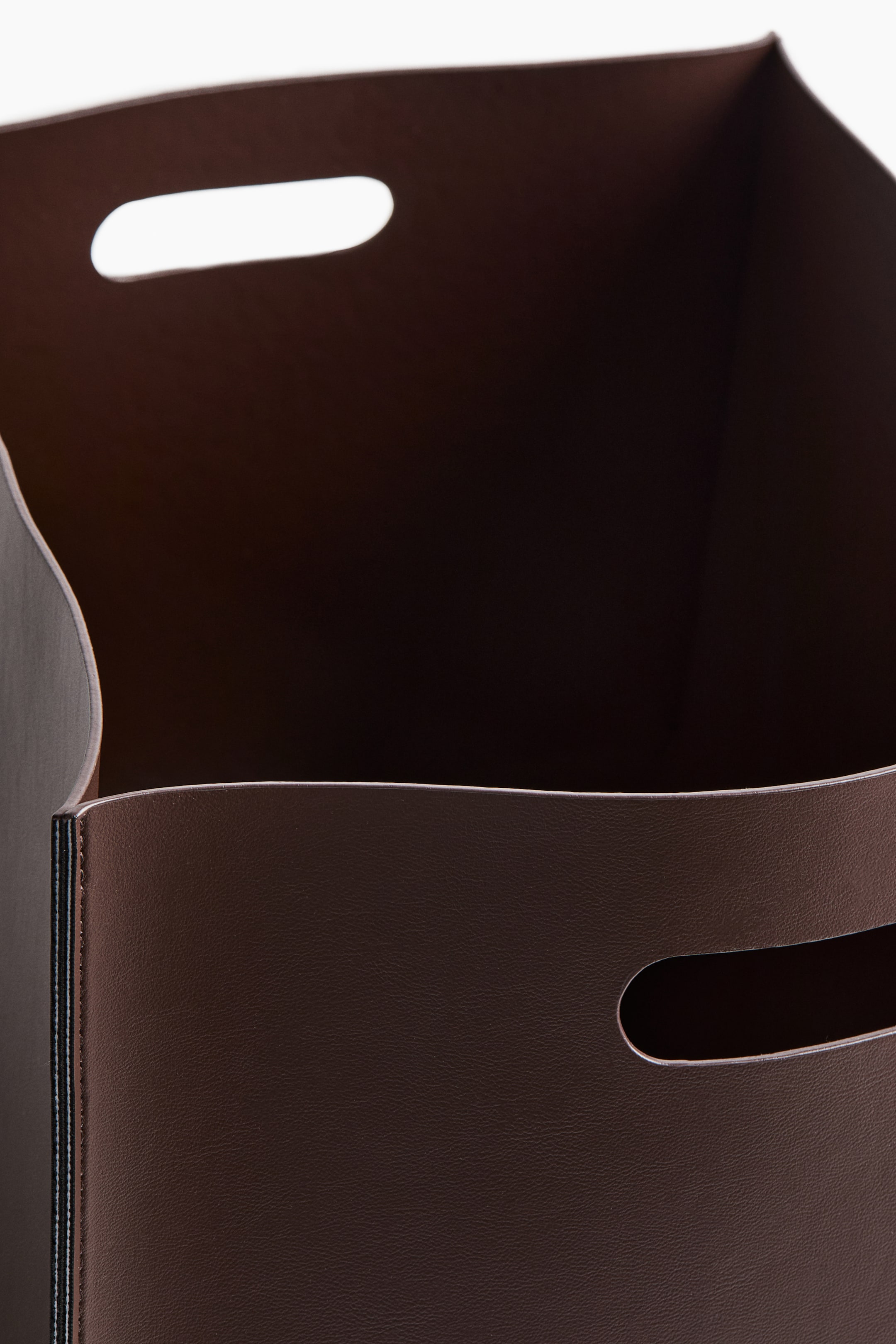 Ampliar la imagen: Cesto de almacenamiento grande - Café oscuro - Home All | H&M MX 4