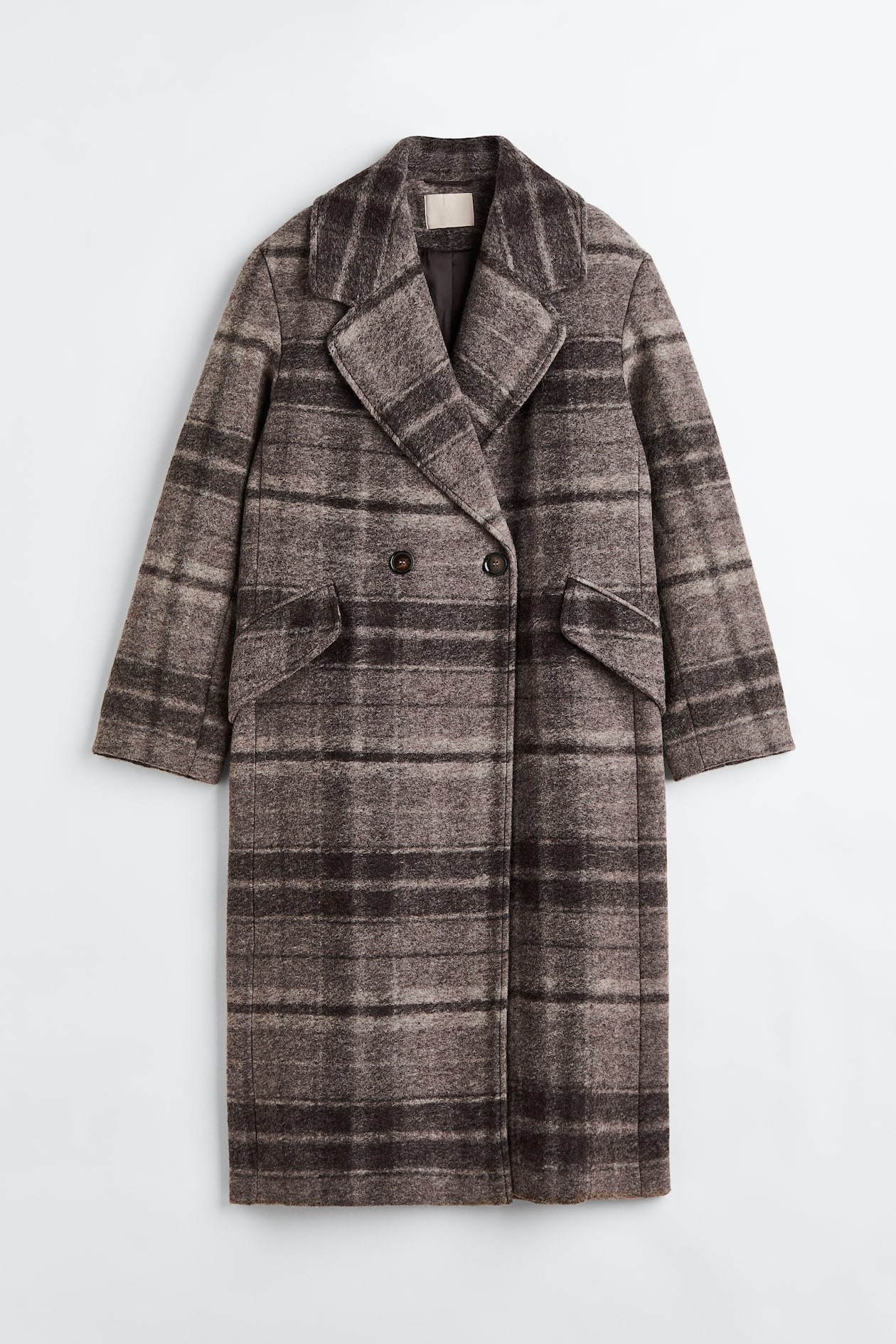Oversized Check Coat Fearne Cotton Samantha Oversized Tailored Coat