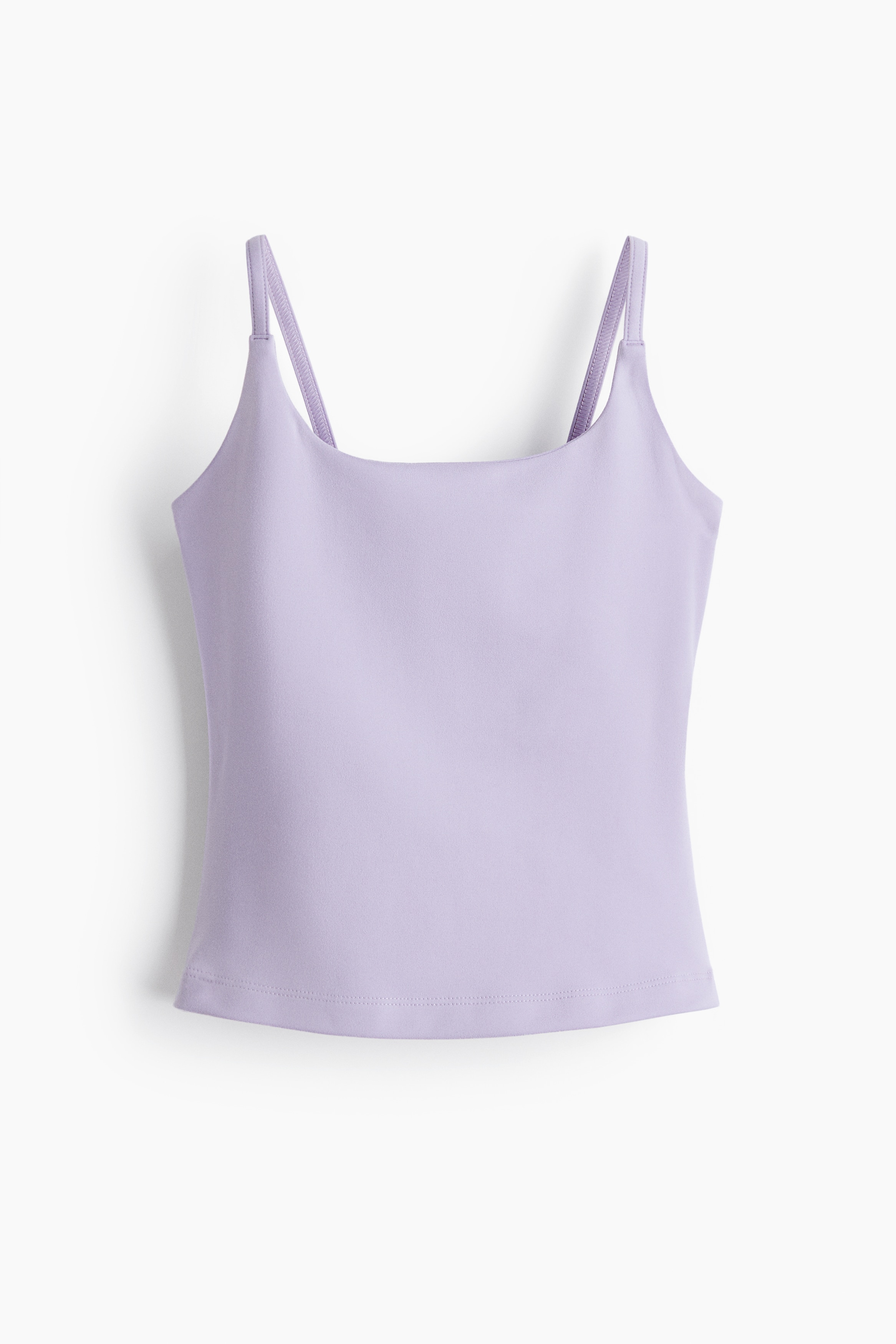 Top de sport Slim Fit SoftMove™ - Violet clair/Noir/Crème