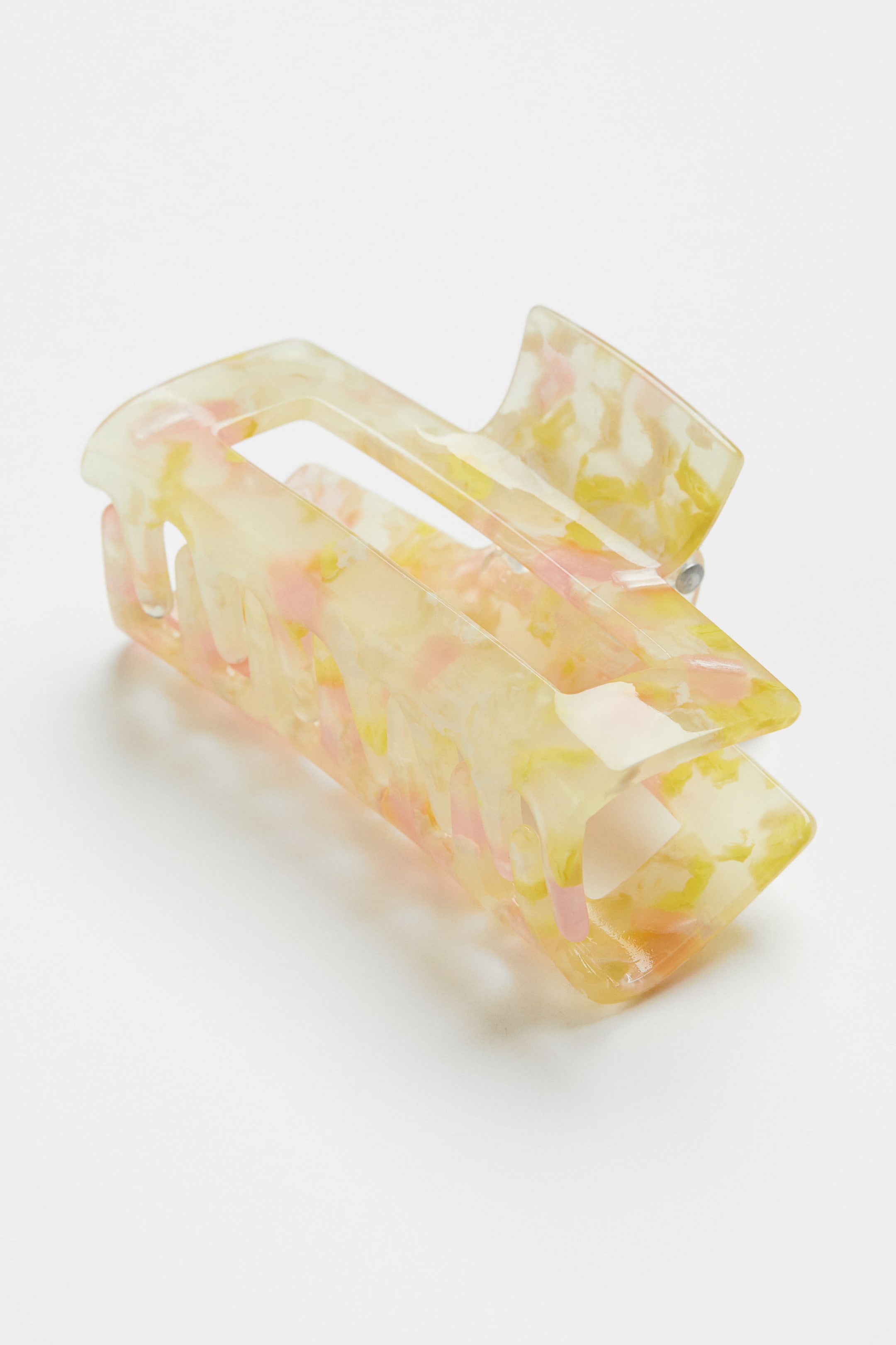 View larger image: Hair claw - Yellow/Pink patterned - Ladies | H&M 1