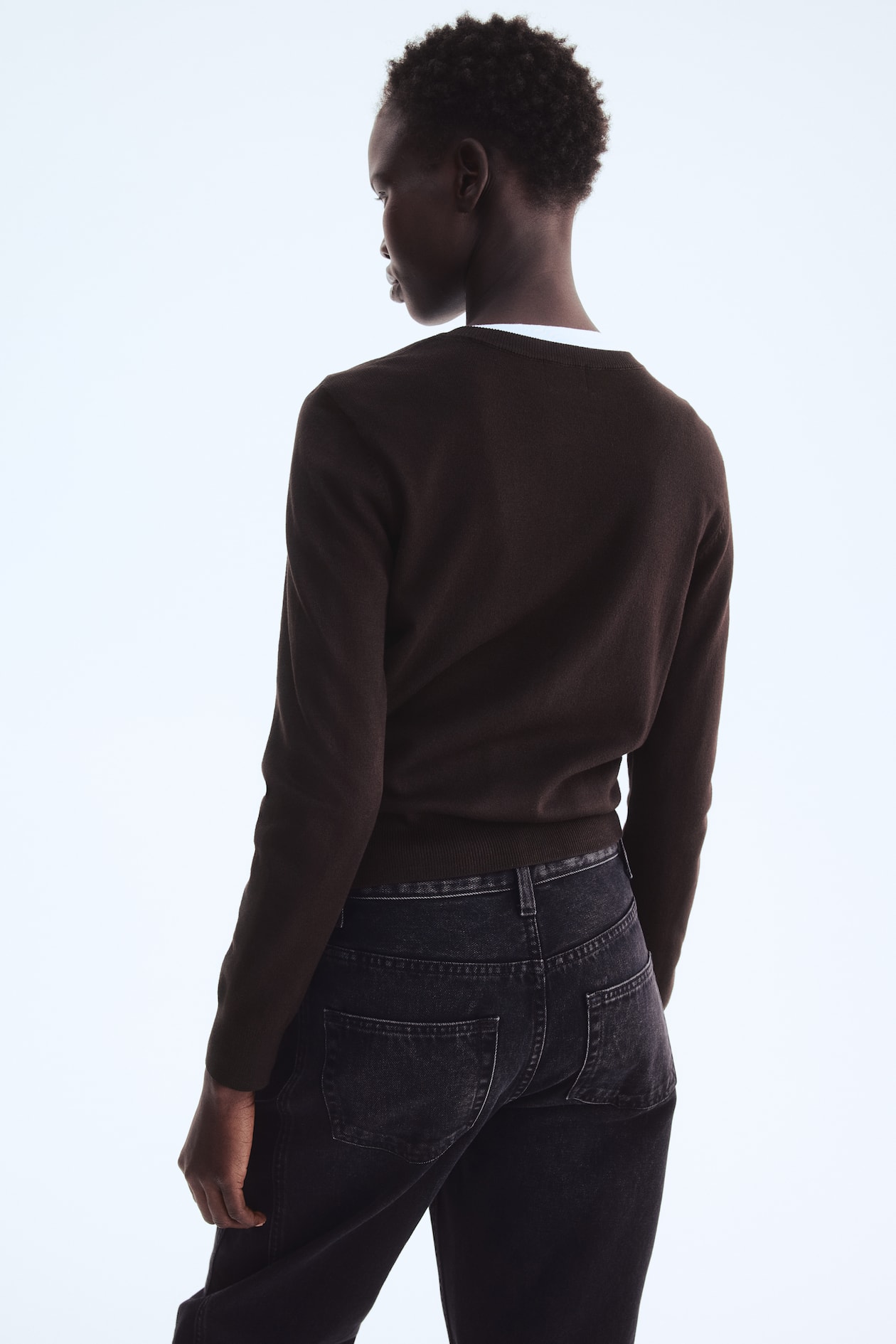 Fine-Knit Cardigan - image 5