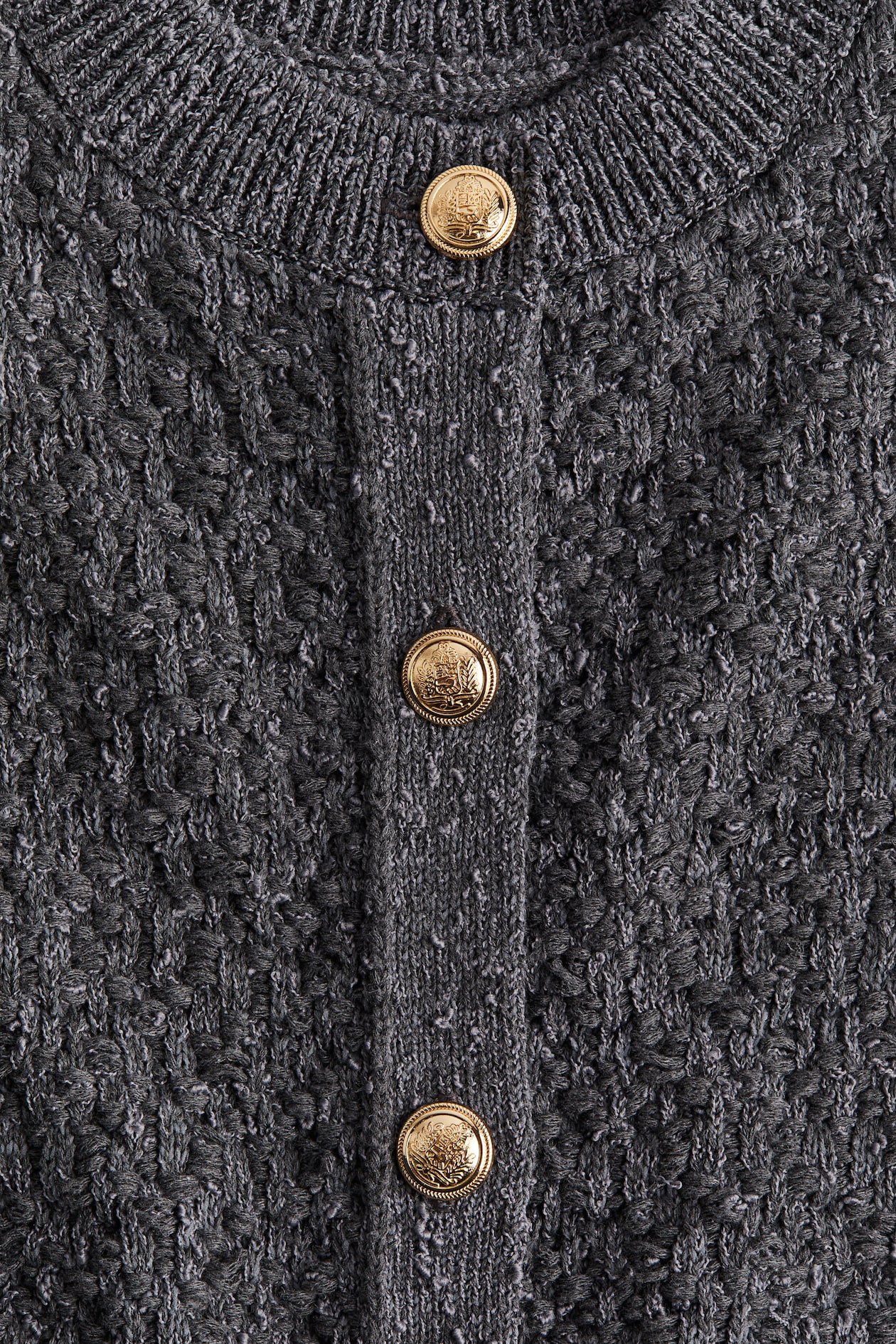 Textured-Knit Cardigan - image 2