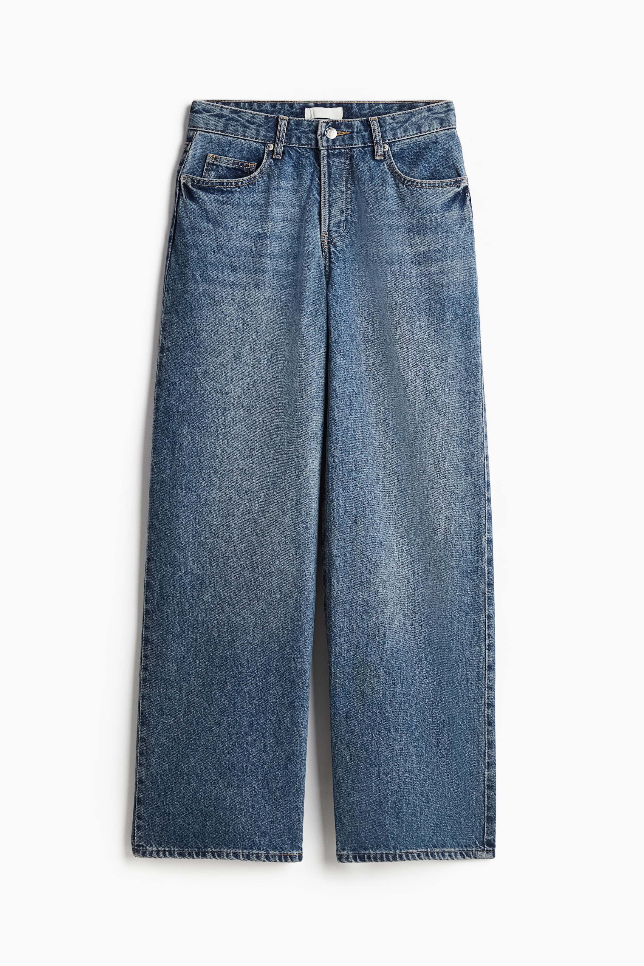 Wide jeans - Denim blue - Ladies | H&M GB 5