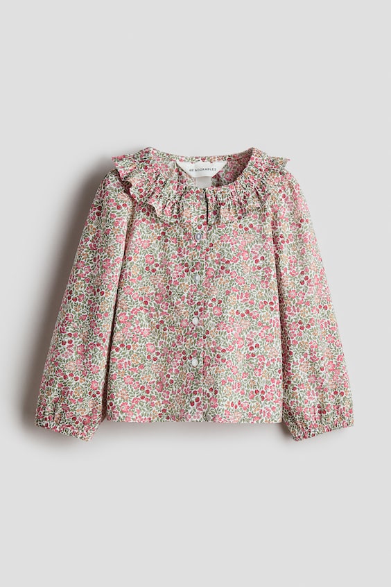 Детские блузки H&M Cotton Blouse