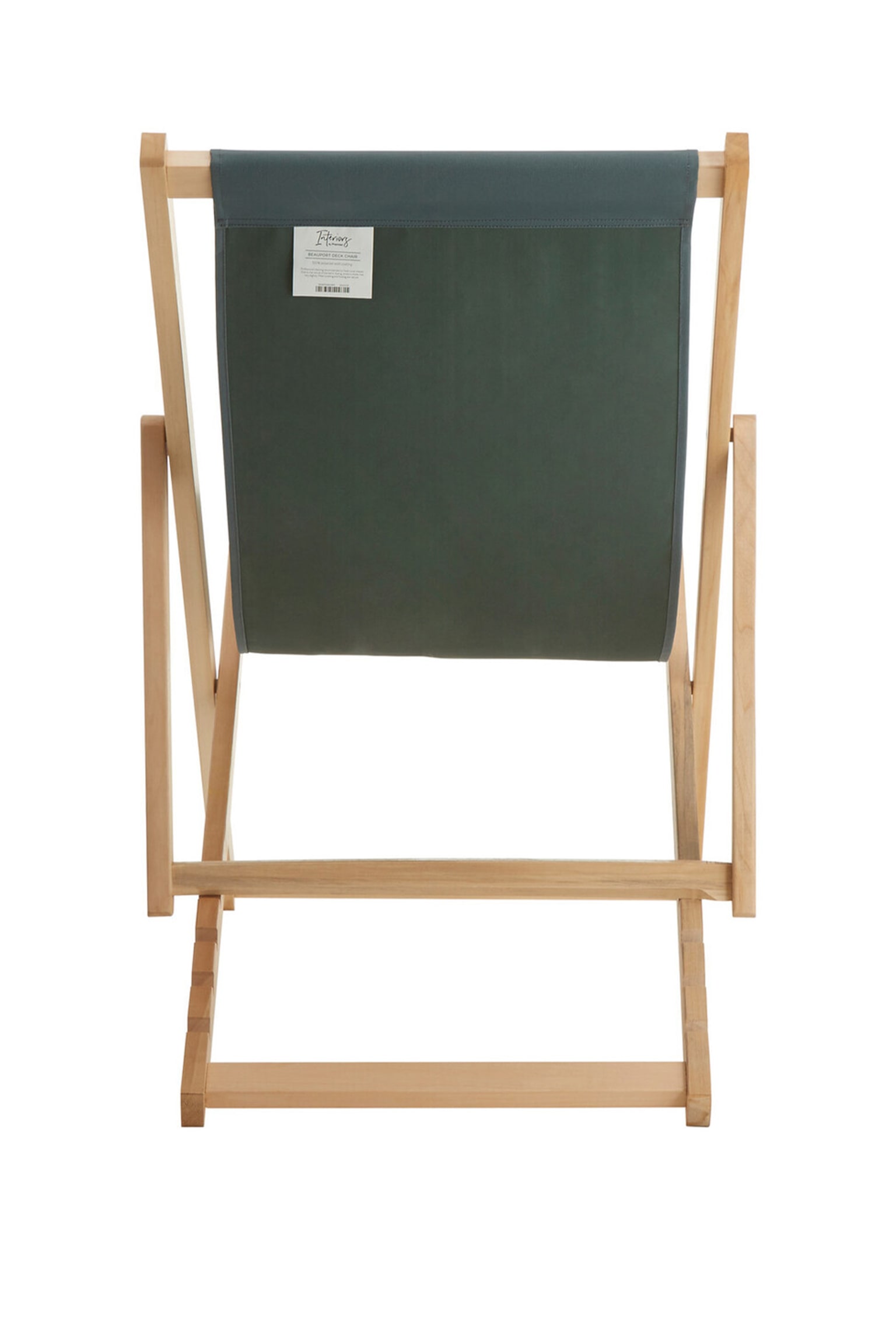 Beauport Deck Chair - Khaki And Natural - 3