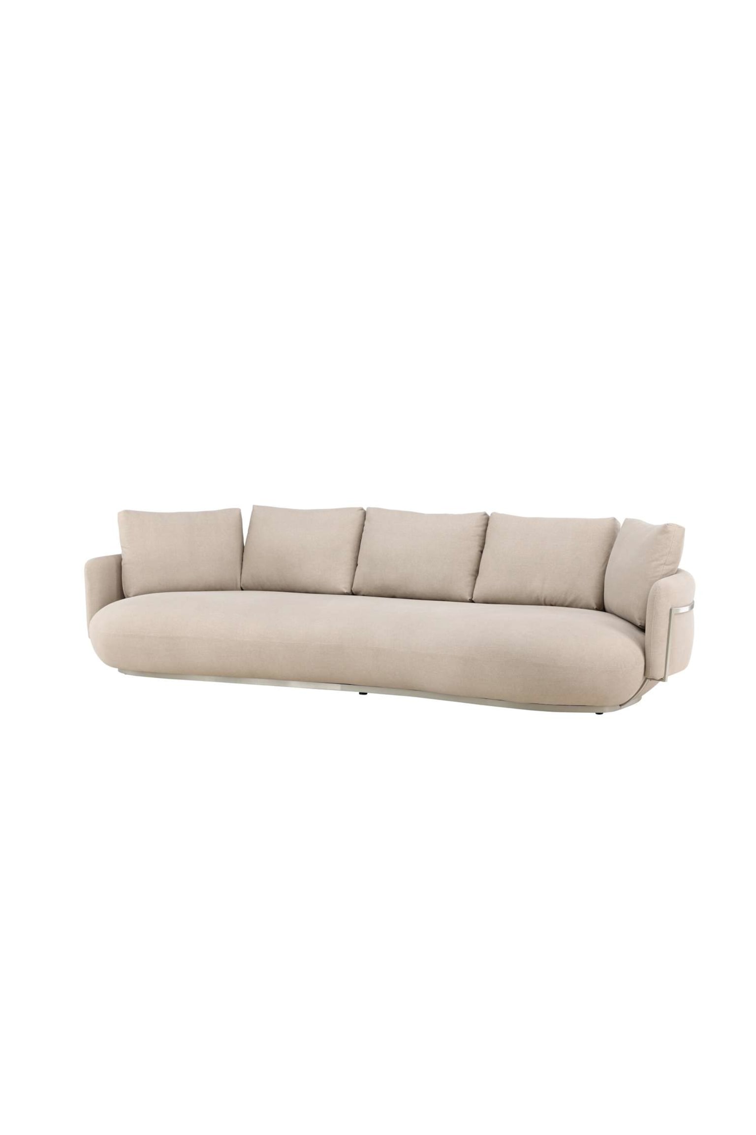 Stellar 4-sits Soffa - Furu, Beige - 3