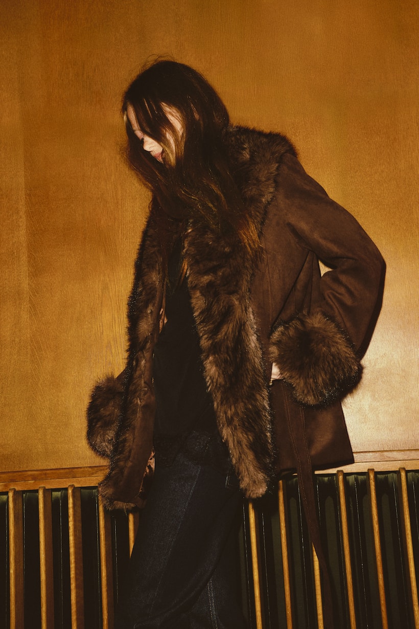 Chaqueta Abrigo Pelo Mujer H&m Abrigos Largos De Mujer De