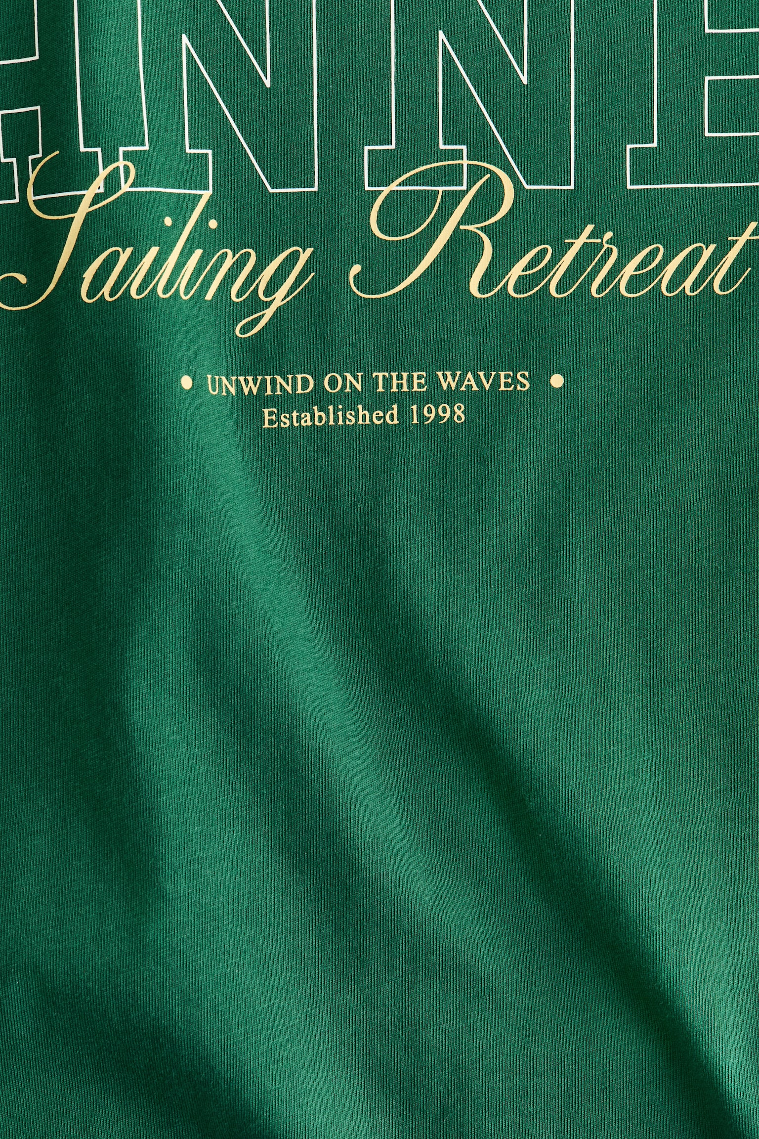 Printed T-shirt - Green/Cannes Sailing Retreat/Pink/Chillax Culture/Ivory/Feria de Verano/Dark brown/The Vacation Edit/Dusty light blue/California/Cream/Biarritz/White/Le Marais/White/Lemons/White/Beauté/Light blue/Summer/Light yellow/Energized/Brown/Solare/Dark brown/Simplicité/White/Arancia Rossa - 2
