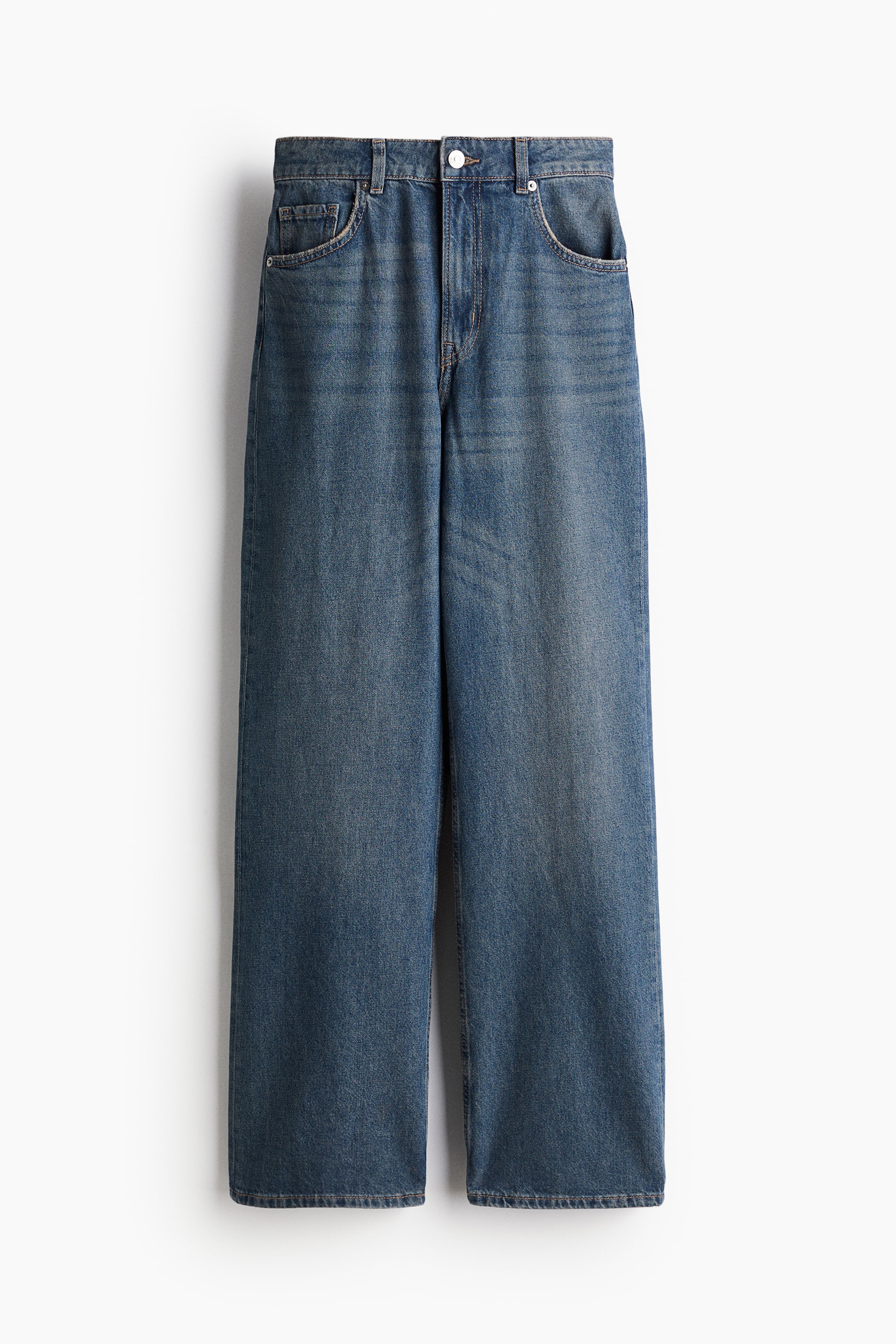 Wide High Jeans - Denim blue - Ladies | H&M GB 6