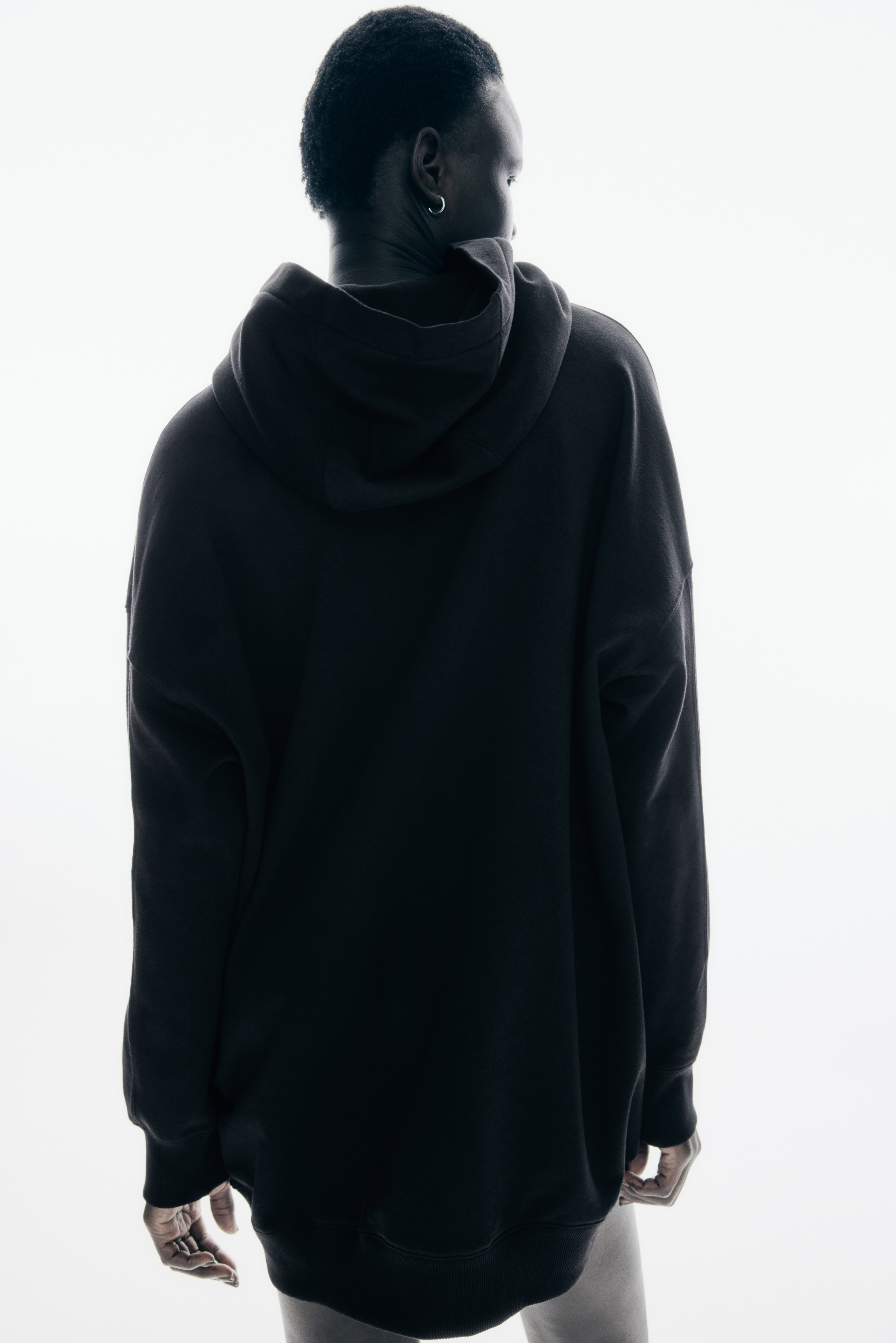 oversized hoodie dress h&m Ladies - Light Blue Oversized Hooded Dress - Size: XS
