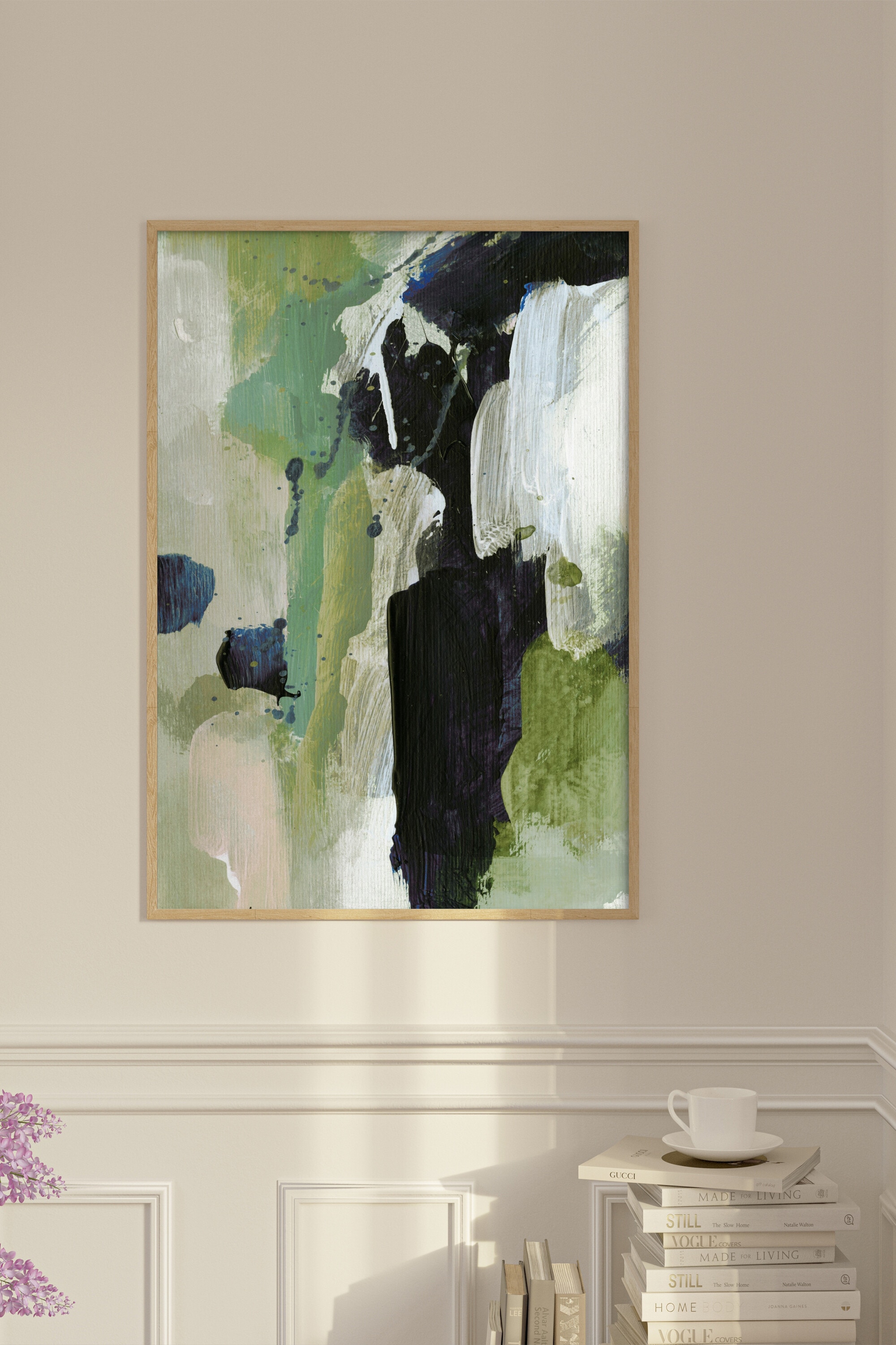 Dan Hobday - Waterfall - Flerfarvet