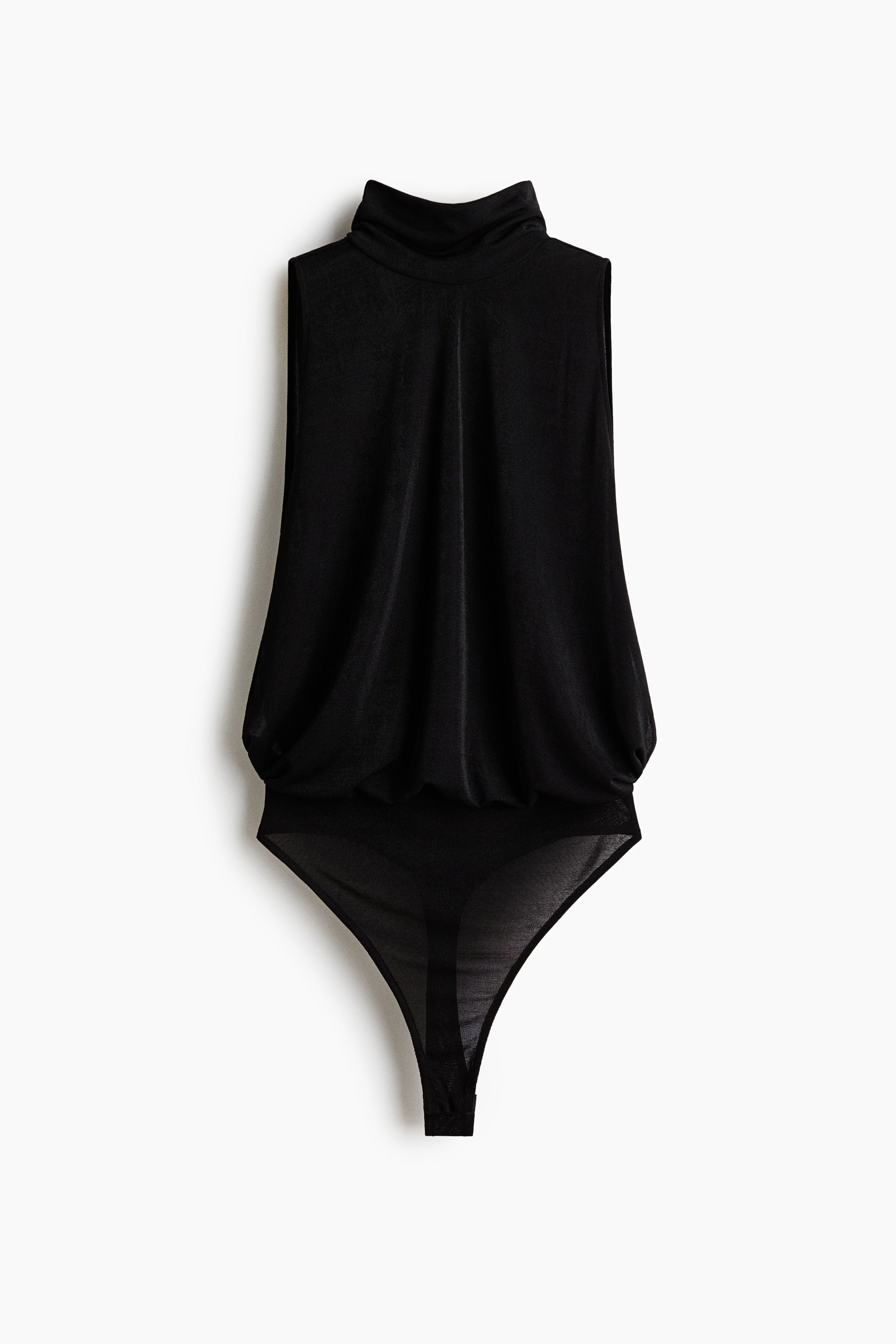 Řasené body thongModel