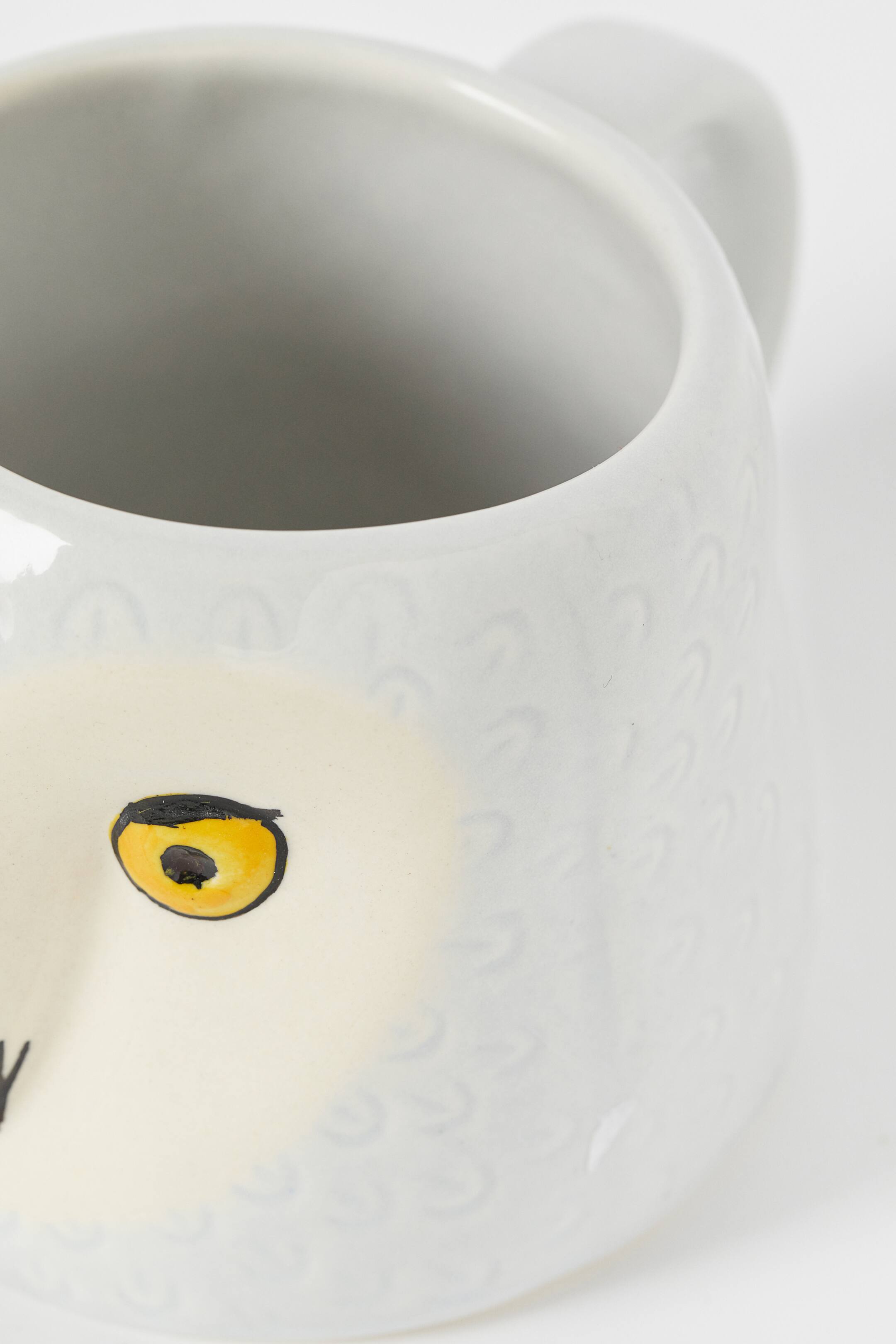 Größeres Bild ansehen: Keramiktasse - Hellblau/Eule - Home All | H&M DE 3