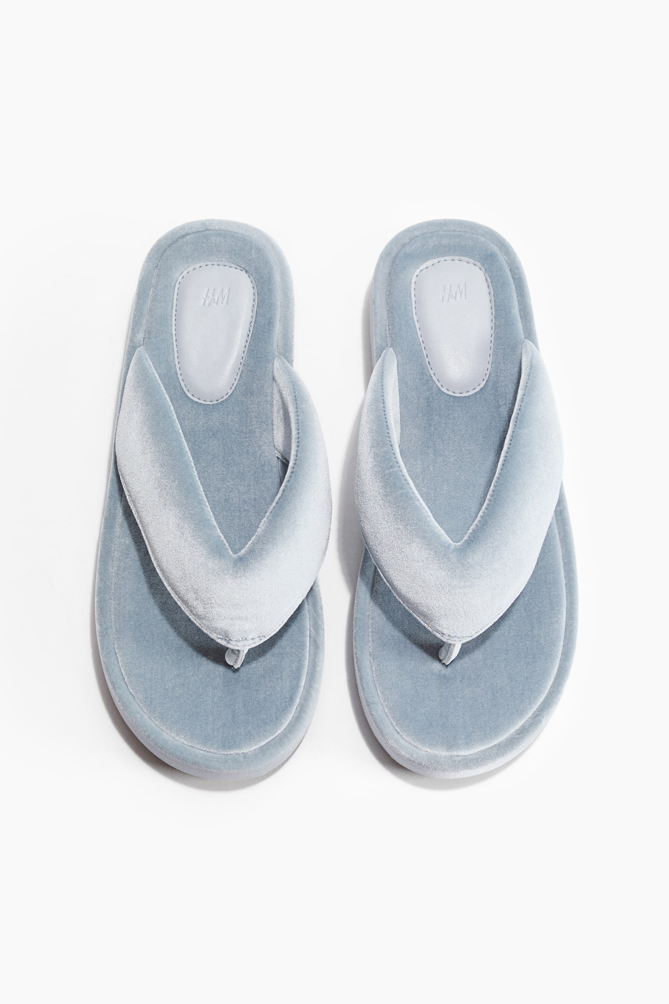 Velour Flip-Flops