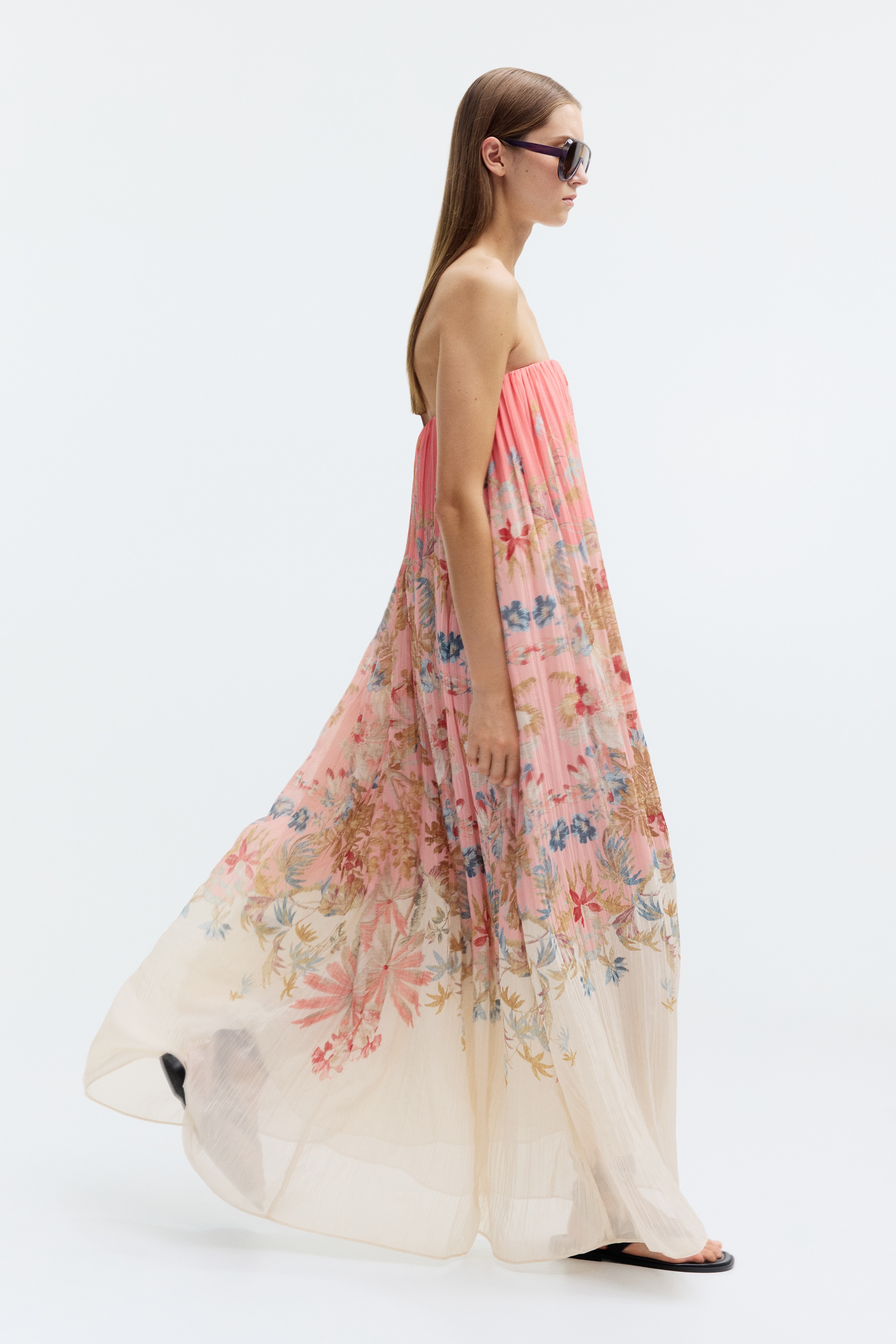 h&m colorful maxi dress Colorful Print Maxi Dress
