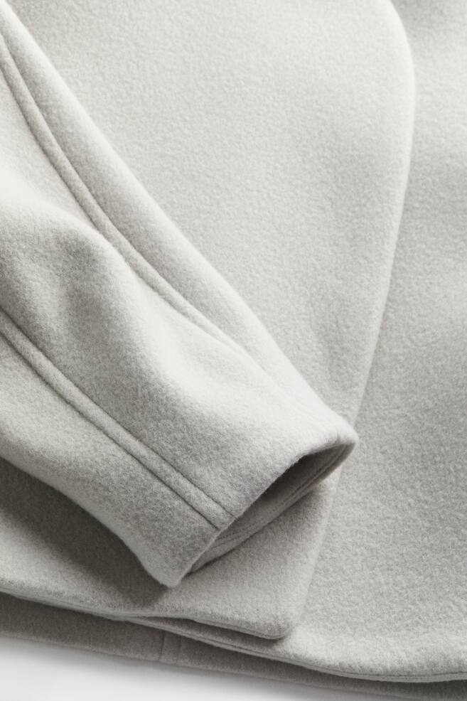 Wool-blend jacket - Light grey - 5