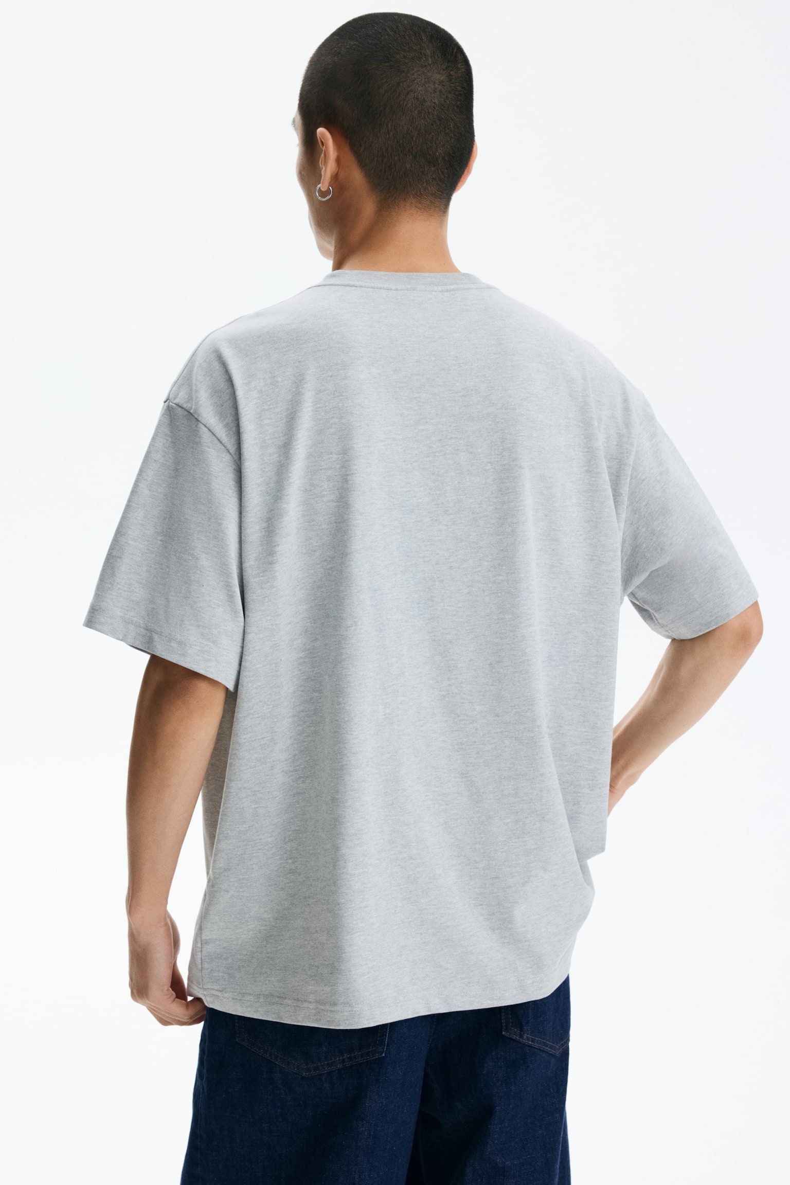 Relaxed Fit Printed T-shirt - Grey marl/Balance/Dark green/Purpose/White/Umami Foods/White/Soho Creatives - 5