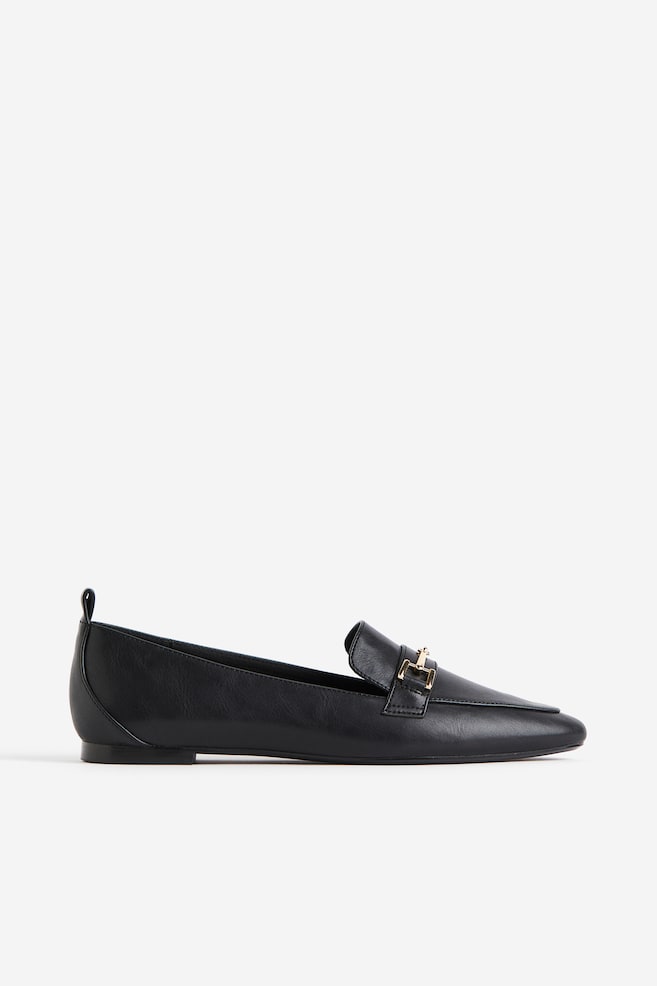 Pointed loafers - Black - 4