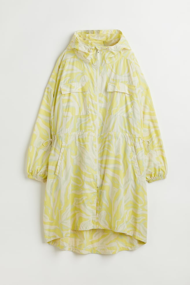 Water-repellent parka - Yellow/Patterned - 1