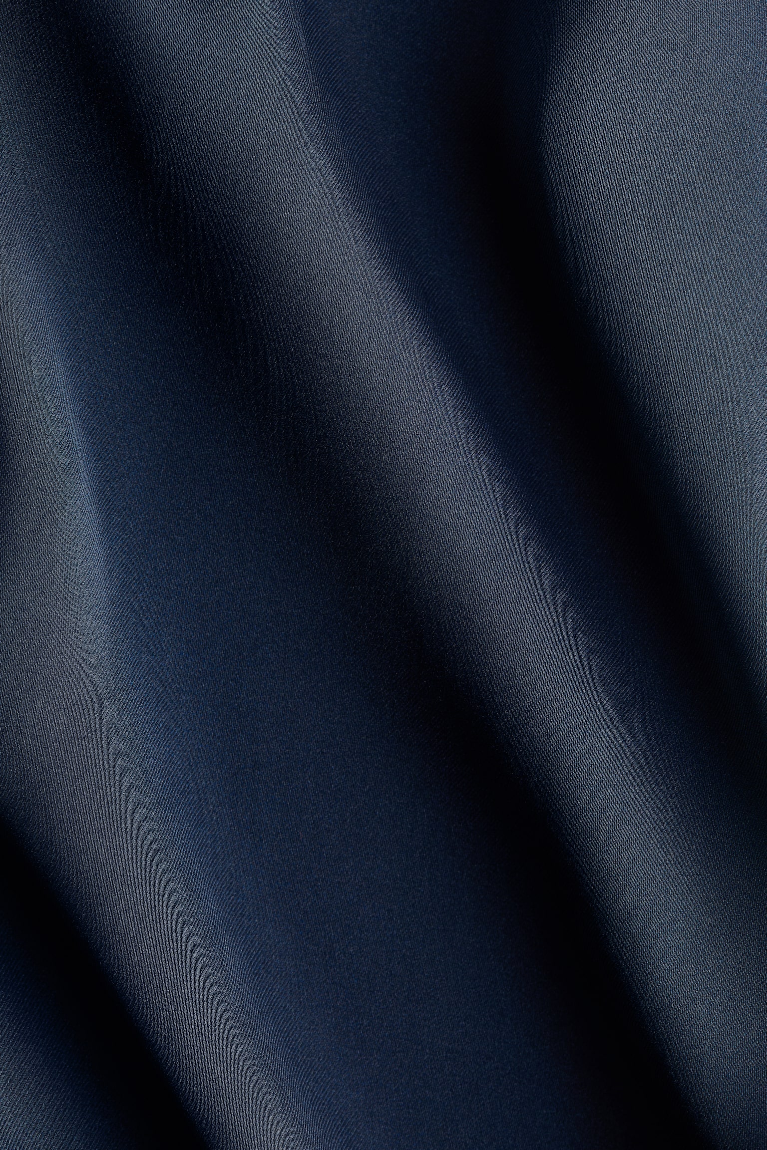 Женская рубашка H&M Satin, цвет: Тёмно-синий — фото 7