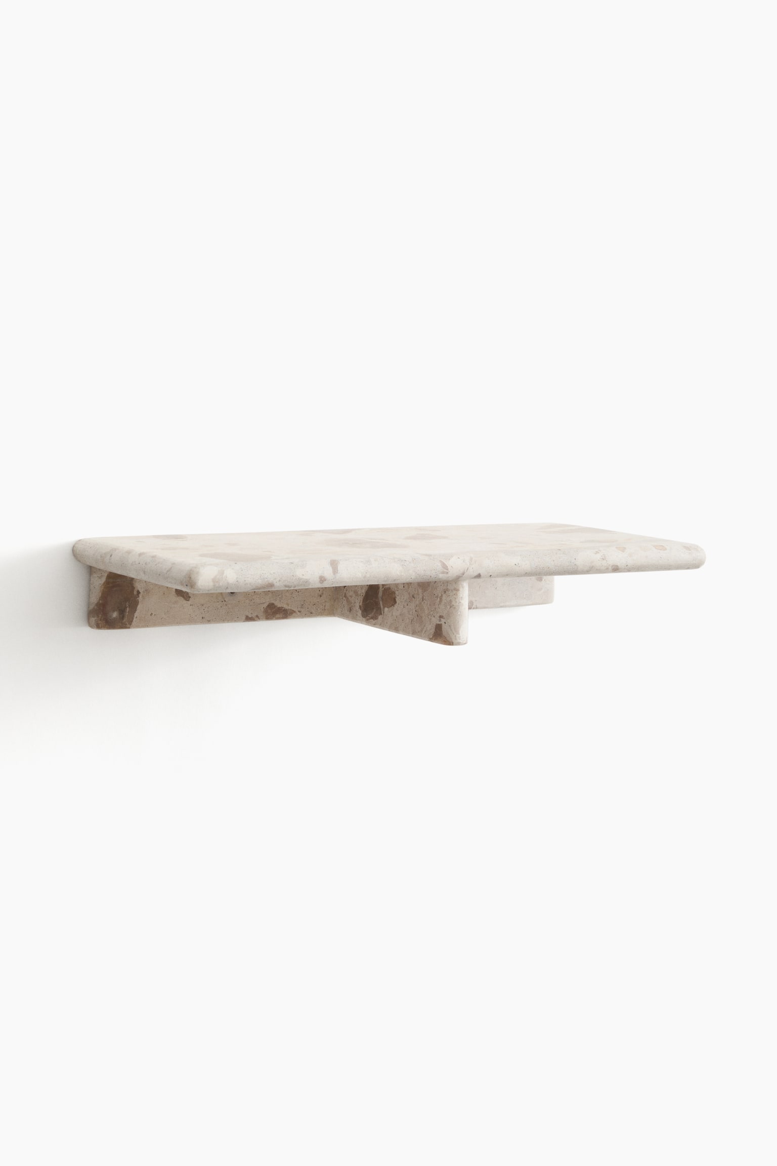 Mensola da parete in marmo - Beige chiaro/Crema - 1