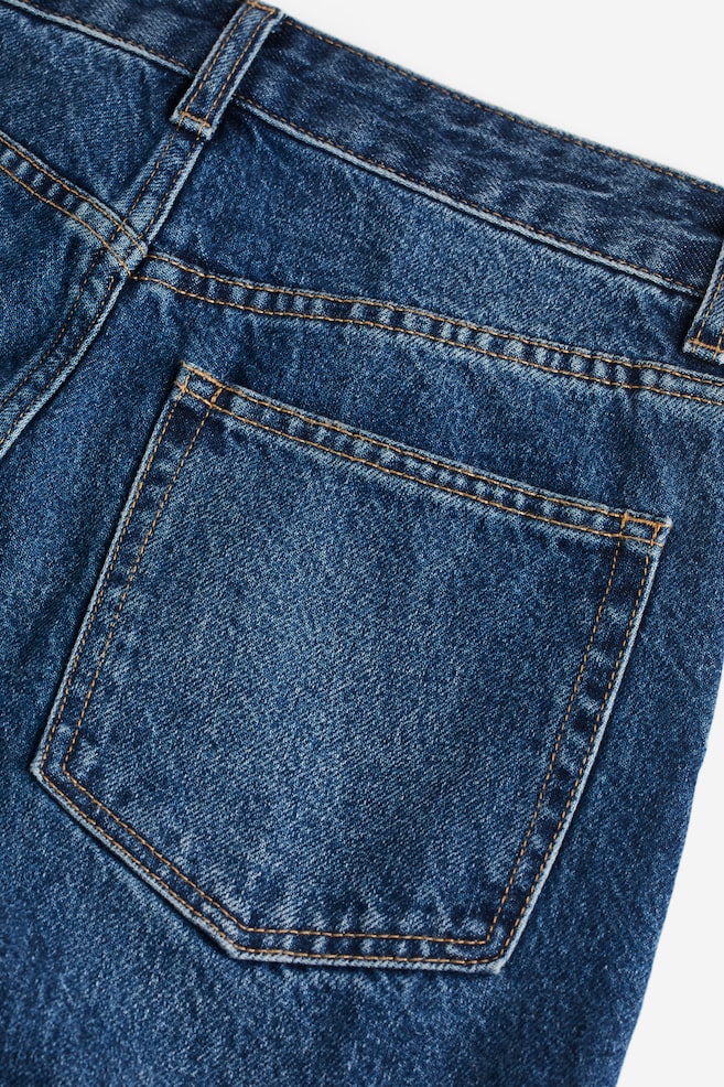 Wide Regular Jeans - Denimblå/Sort/Mørk denimgrå/Denimblå - 4