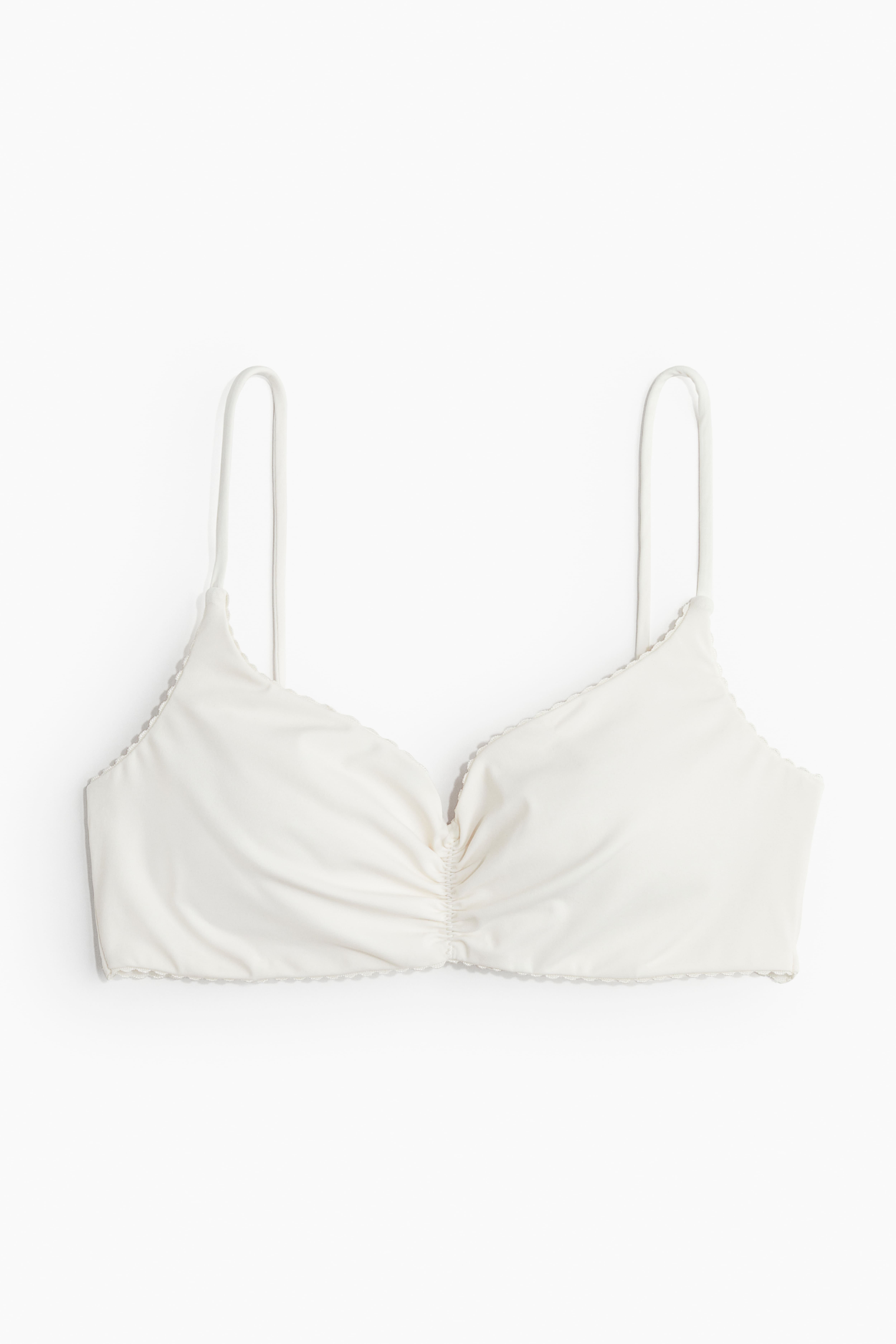 Padded Bikini Top White Ladies H M CA