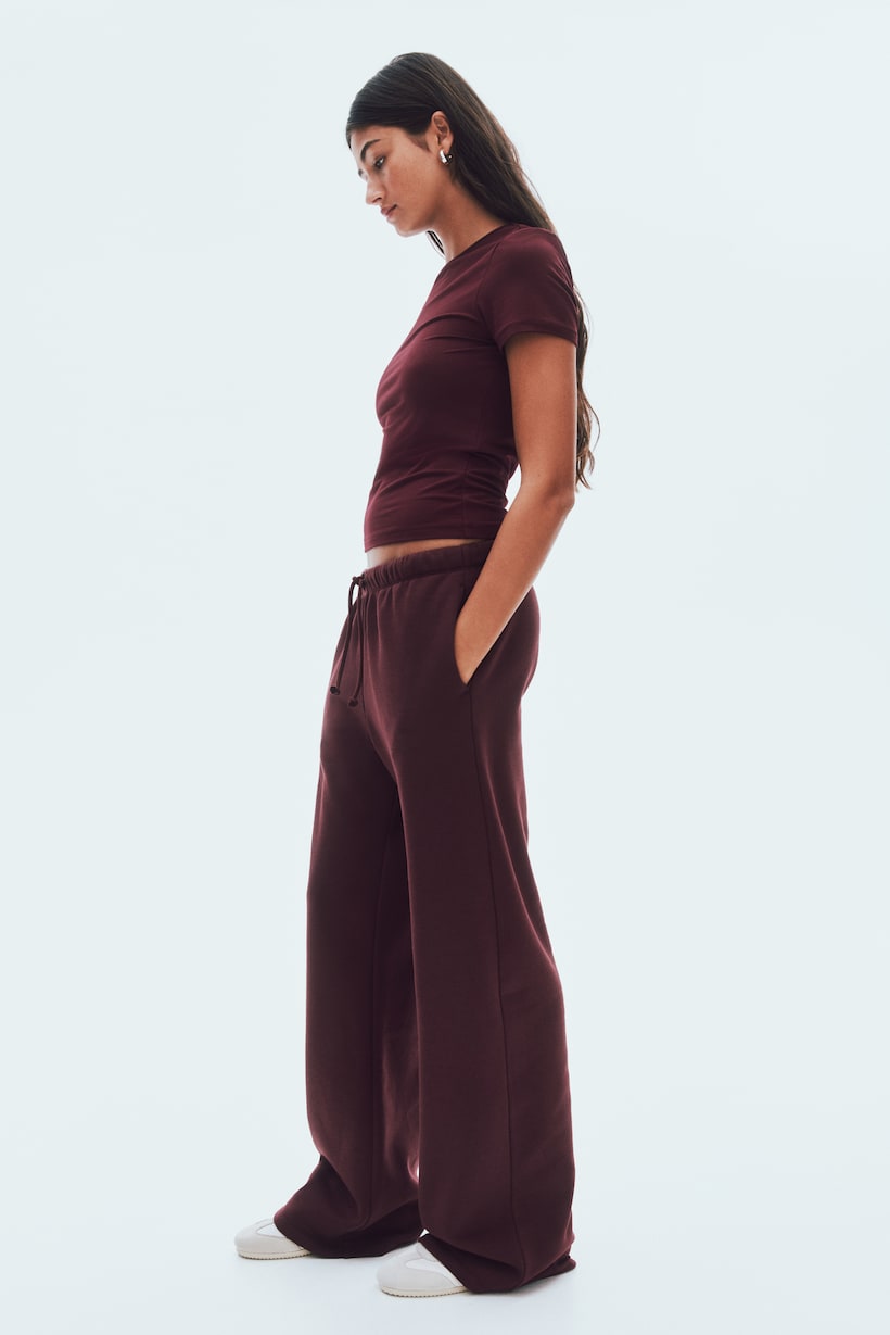 Outfit Pantaloni Larghi Pantaloni Cropped Inverno Calze Pantalone