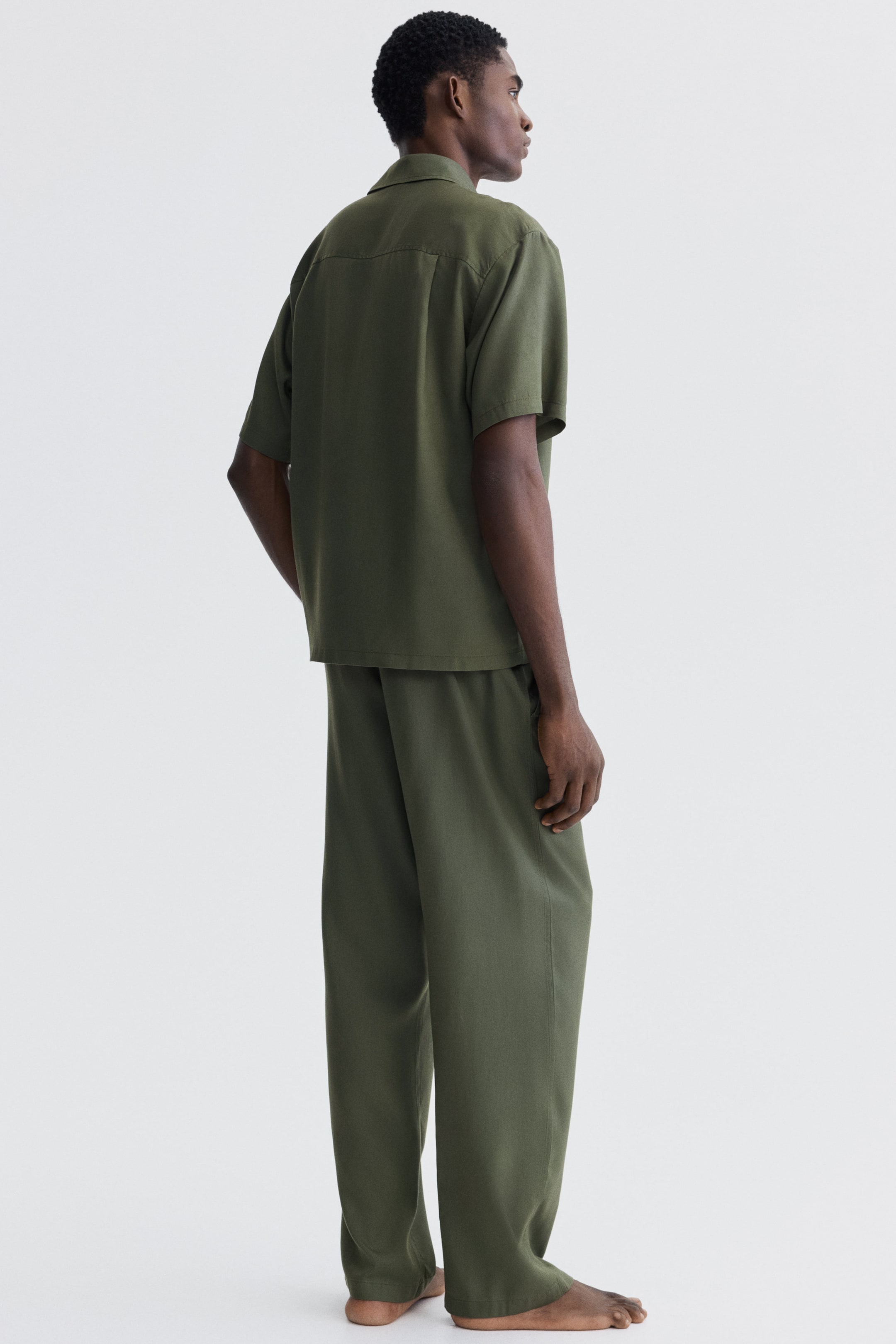 Мужские рубашки H&M Relaxed Fit Resort shirt — фото 4