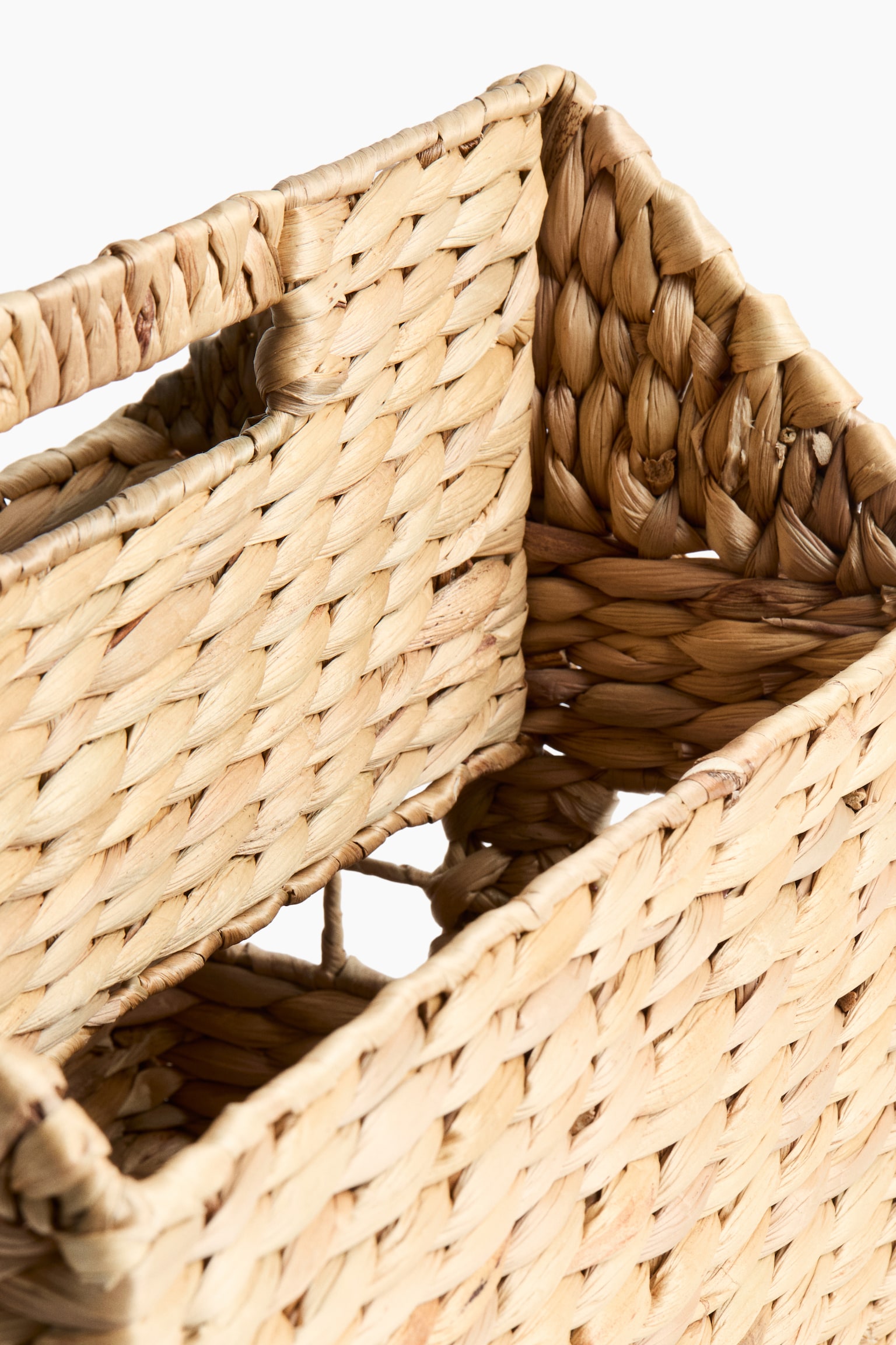 Braided book storage unit - Light beige - 4