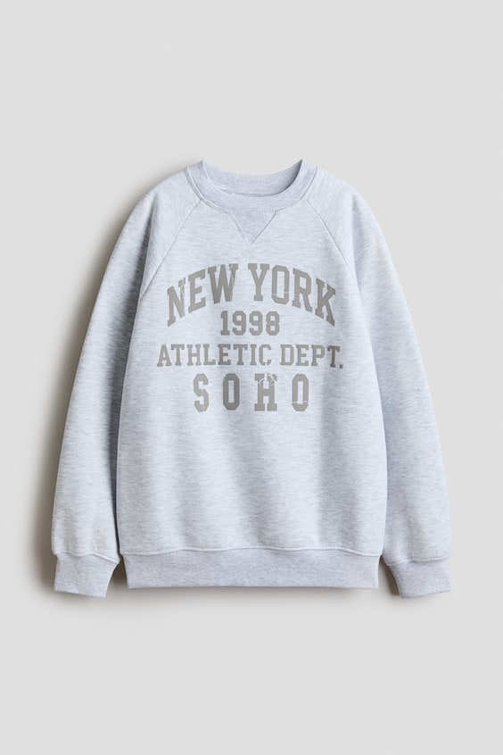 Детские худи H&M Printed Sweatshirt