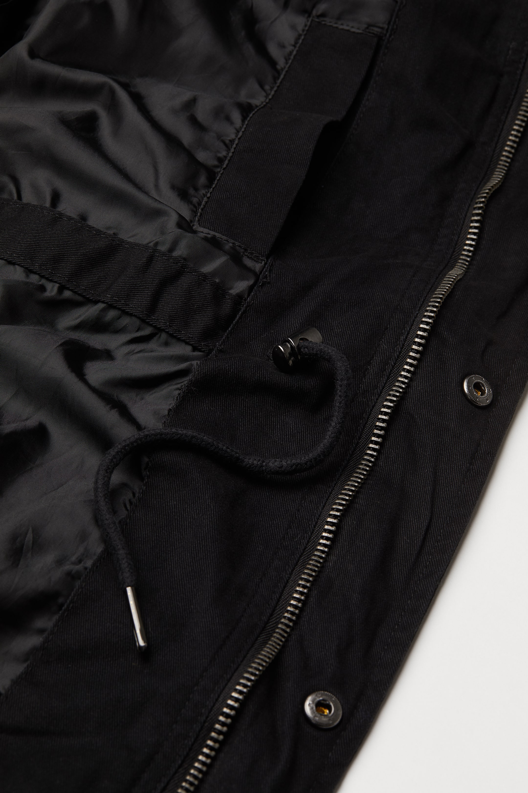 查看大圖: 棉質軍外套 - Black - Men | H&M HK 2