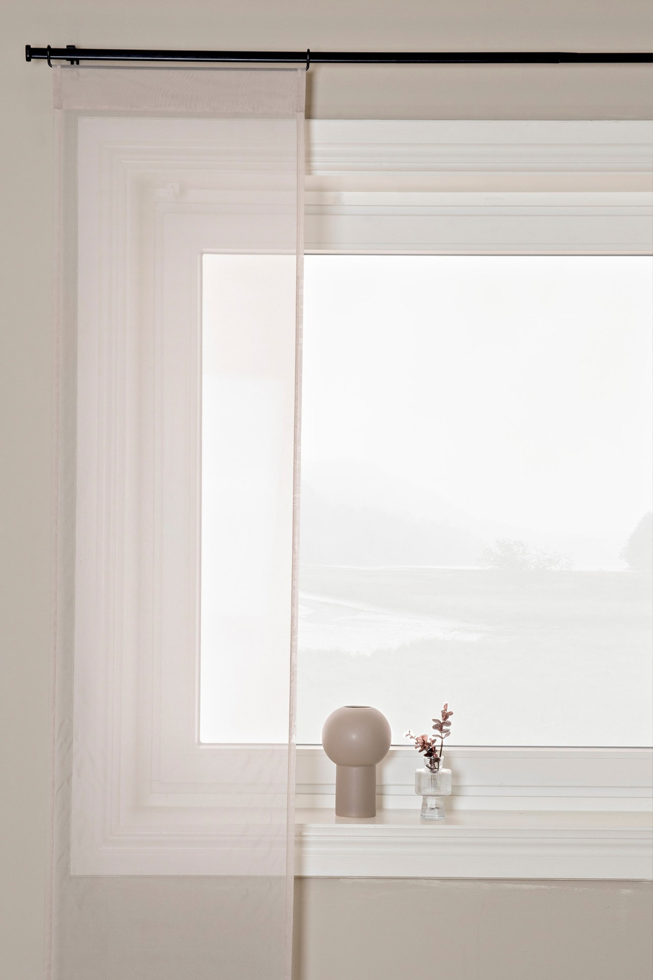 Größeres Bild ansehen: 1er-pack Schiebevorhang Voile - Beige - Hasta - Home All | H&M DE 1