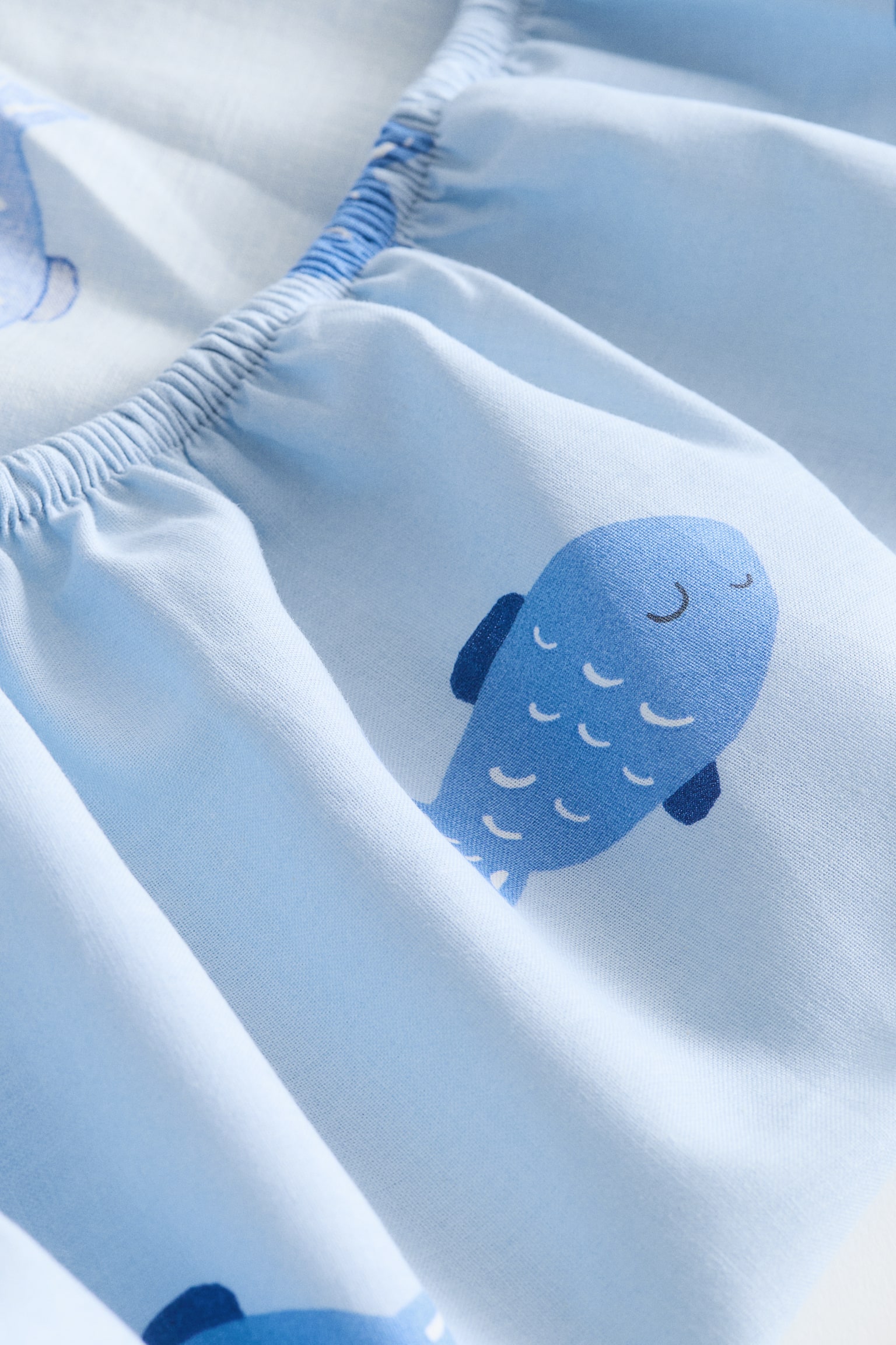 Patterned cotton fitted sheet - 2