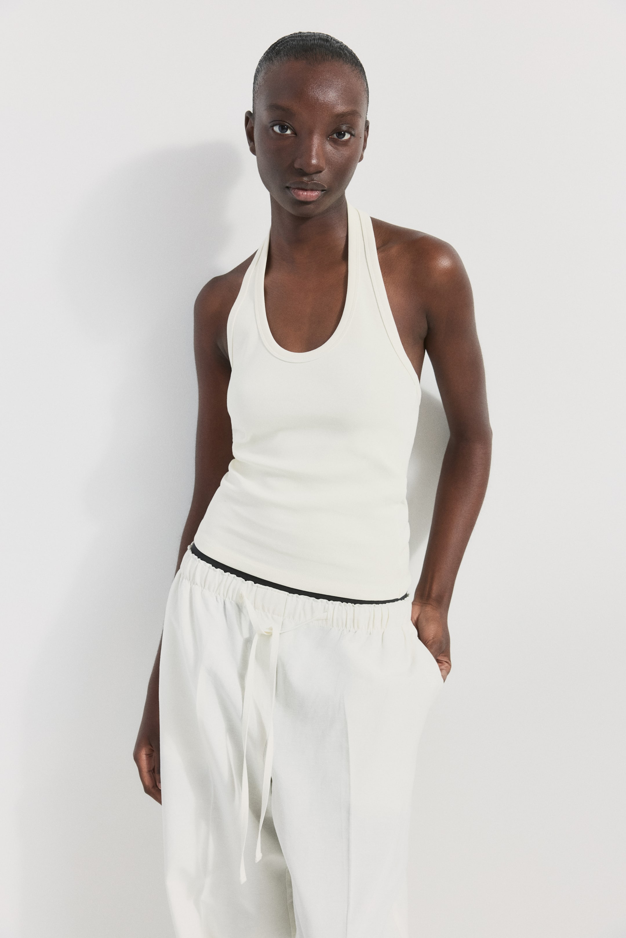 Haut dos nu en coton