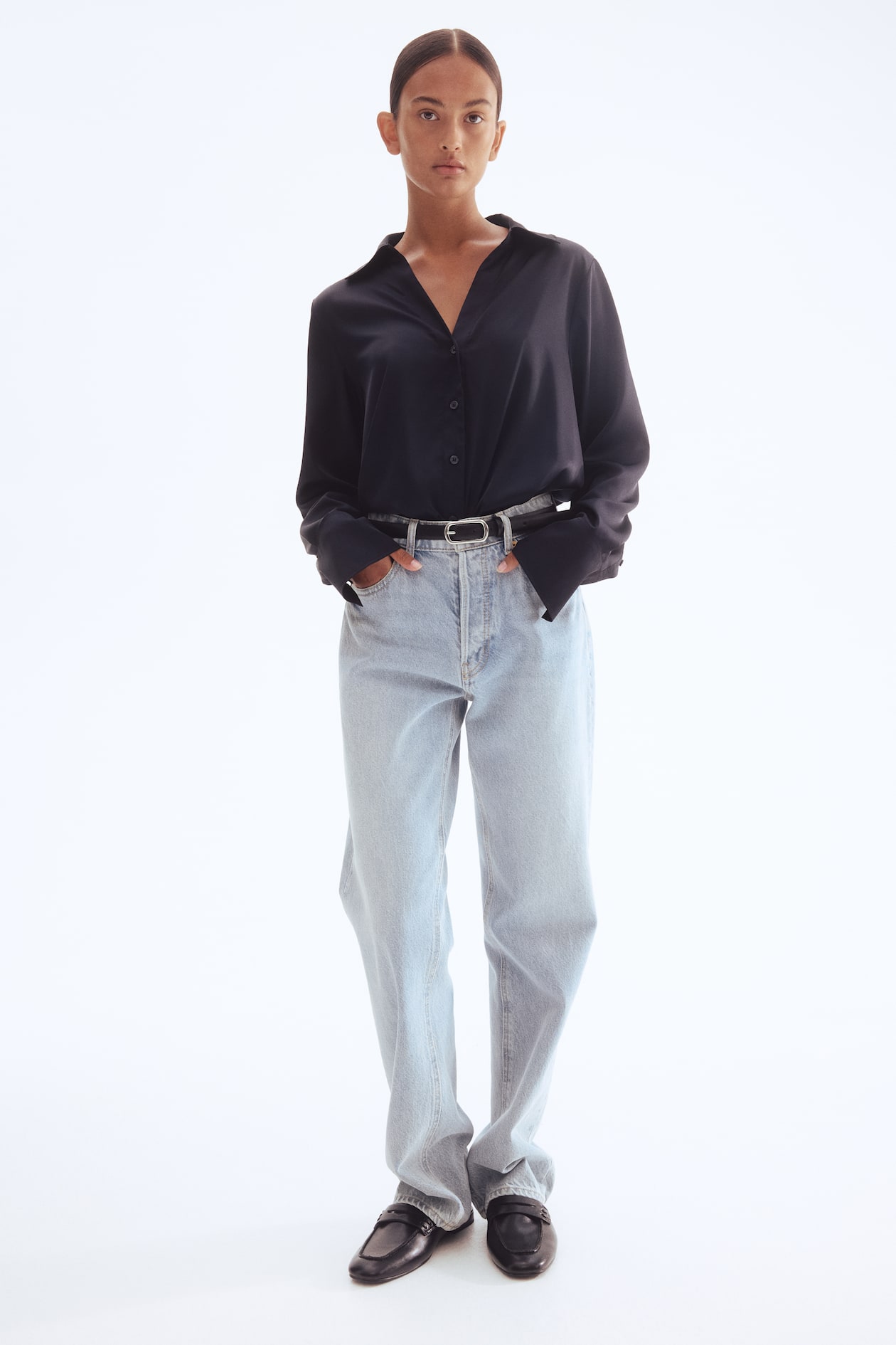 V-Neck Blouse - image 2