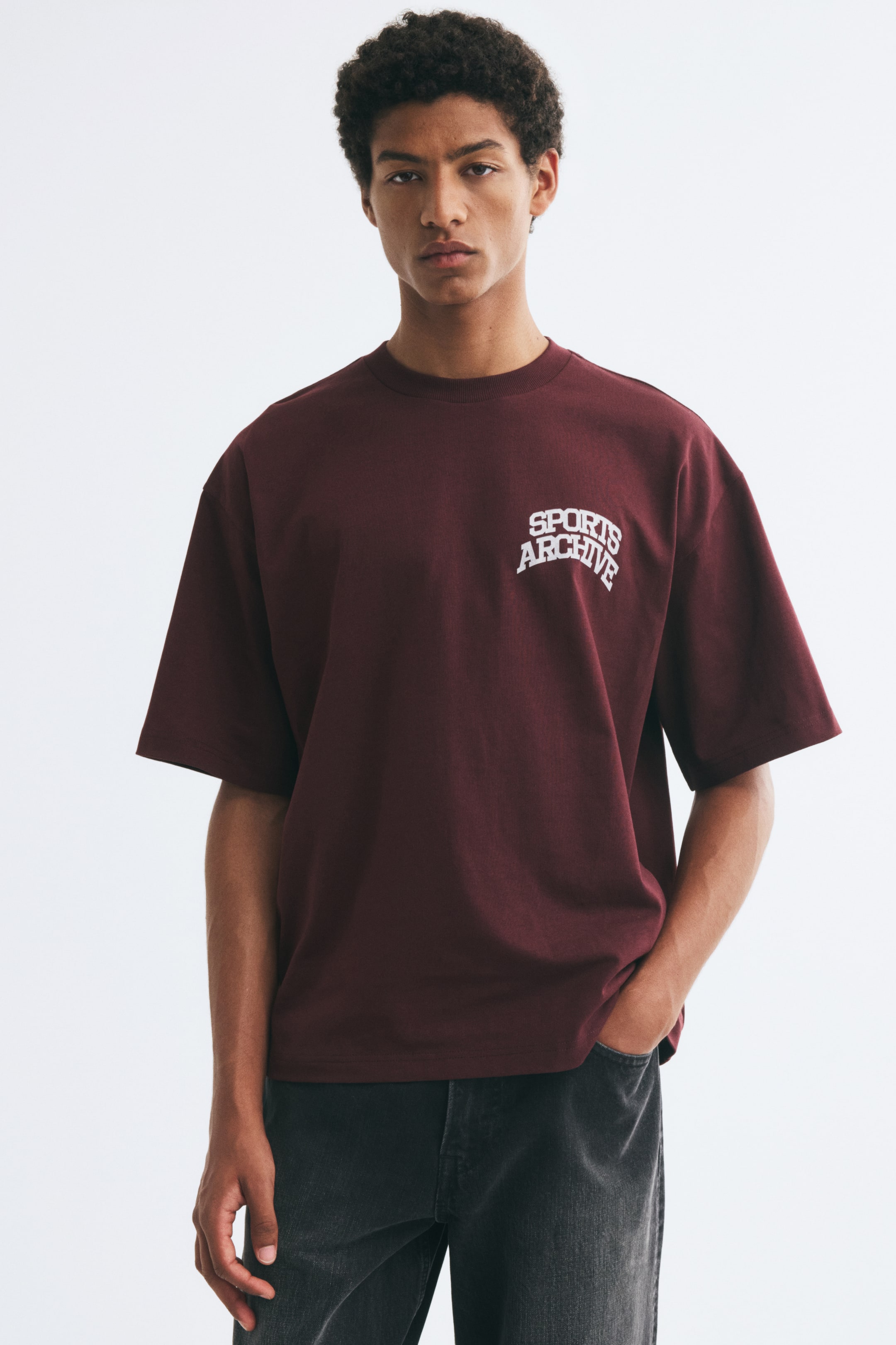 Relaxed-Fit Printed Cotton T-Shirt