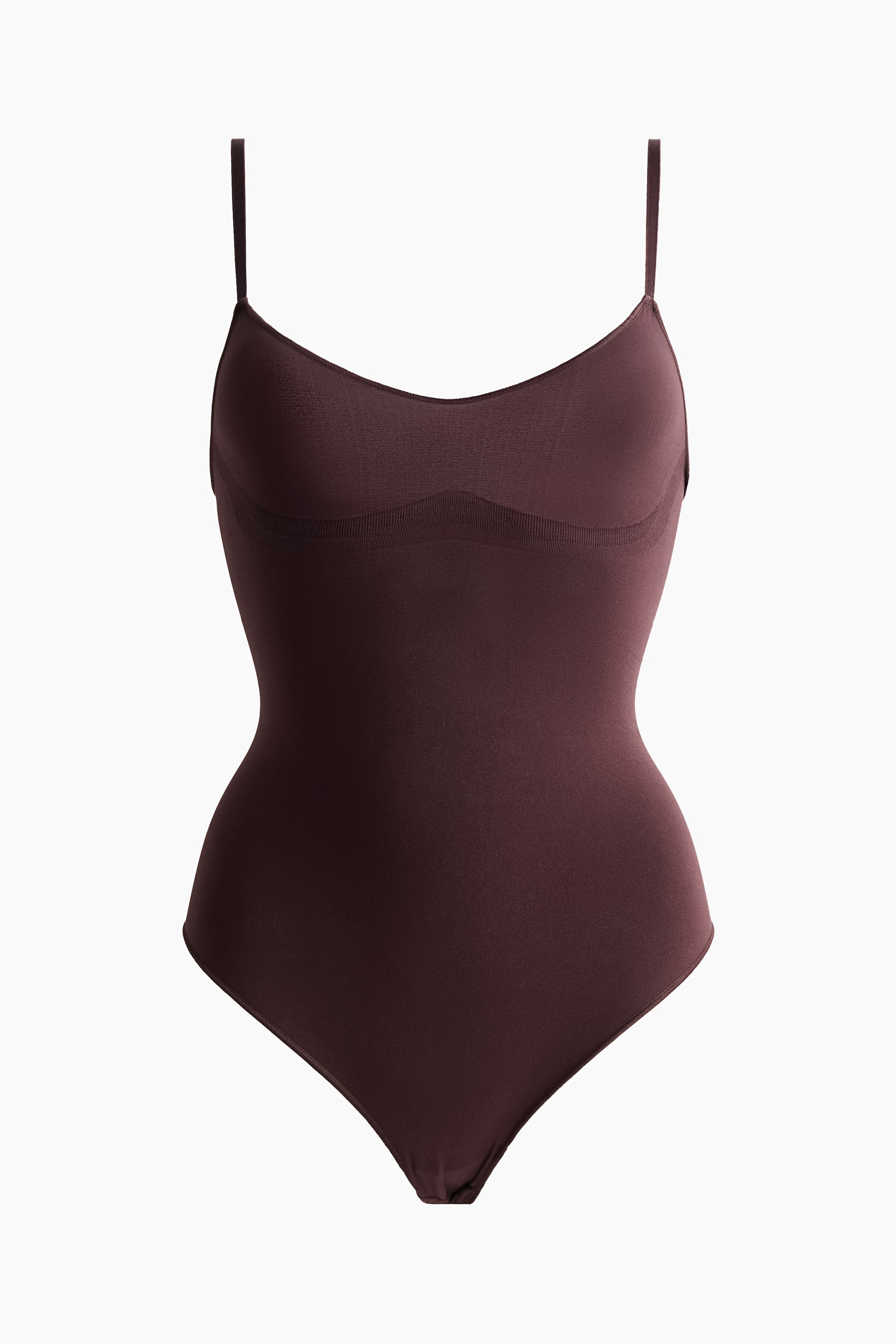 Seamless Light Shape Thong Bodysuit