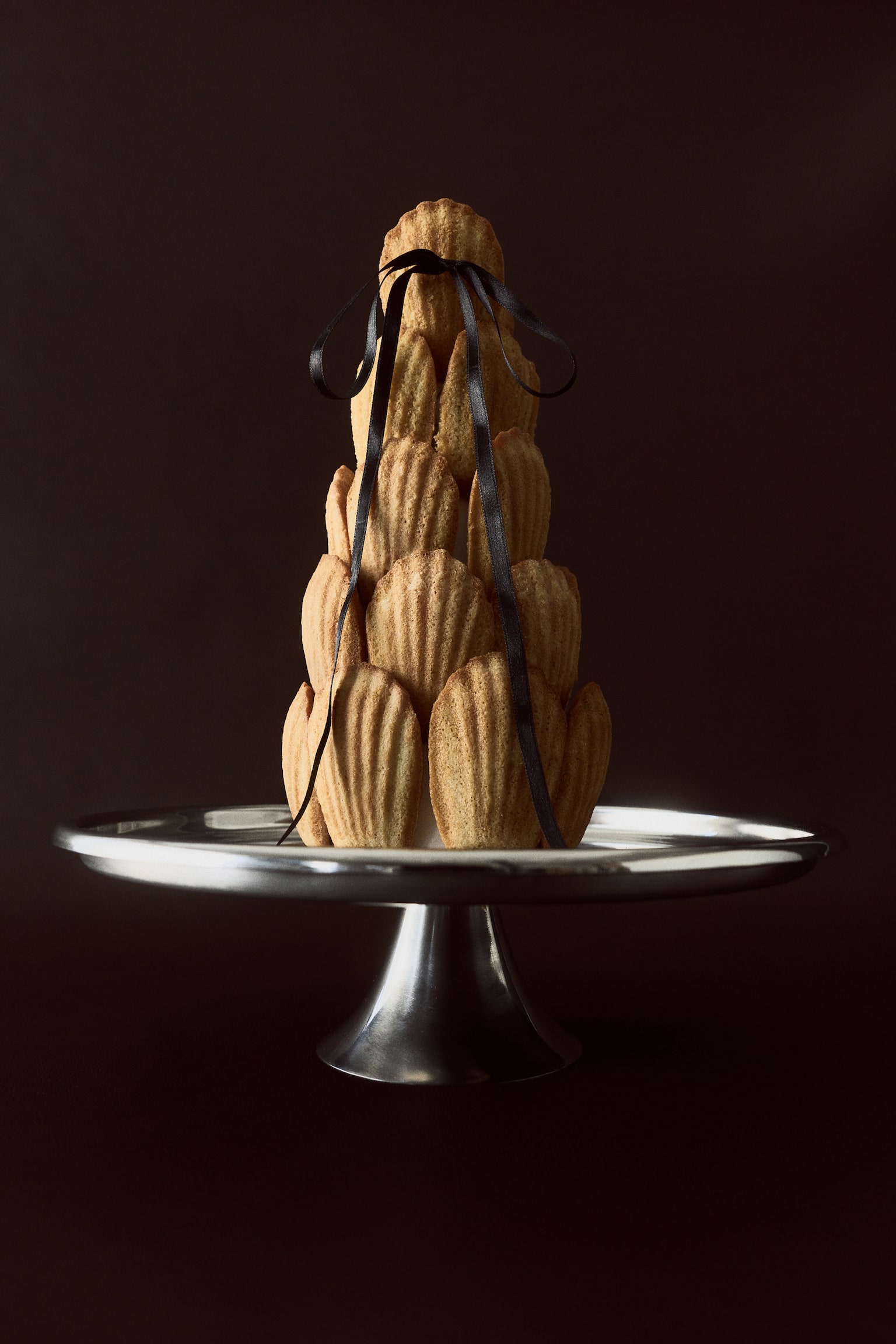 Stainless steel cake stand - Silver-coloured - 1