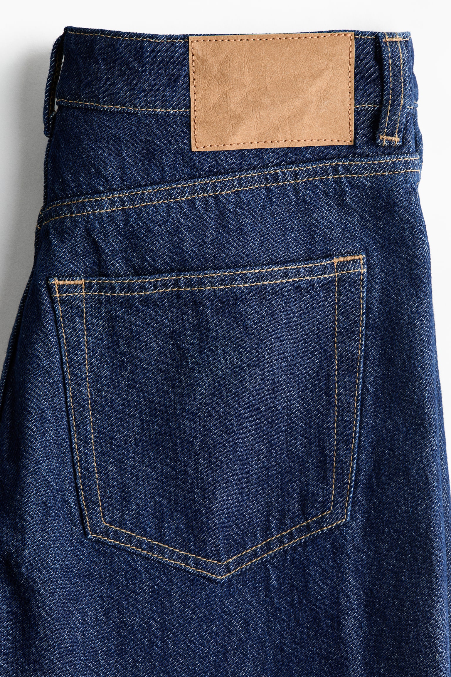 Wide High Jeans - Синій денім/Світло-сірий/Світло-блакитний денім/Блакитний денім/Блакитний денім/Світло-бежевий/Синій денім/Синій денім/Синій денім/тонкі смужки/Блакитний денім/Сірий денім/Сірий/Білий/Блакитний денім - 4